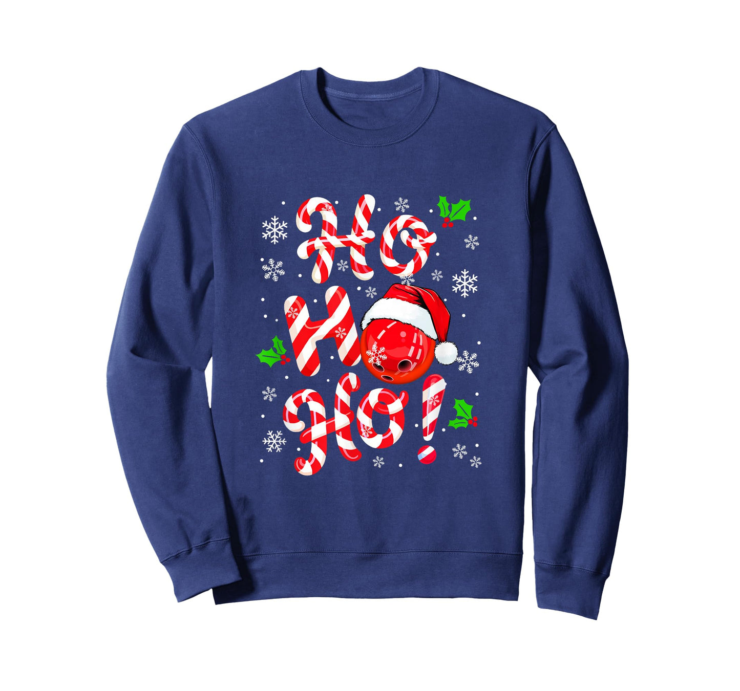 Ho3 Christmas Candies Lover Matching Bowling Player Team T-Shirt