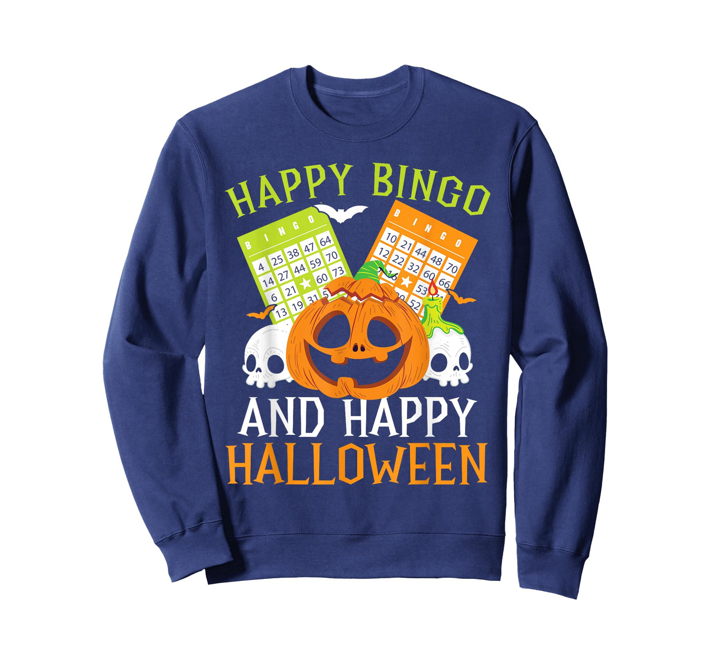 Bingo Halloween Trick Or Treat Bingo Player Bingo Caller T-Shirt