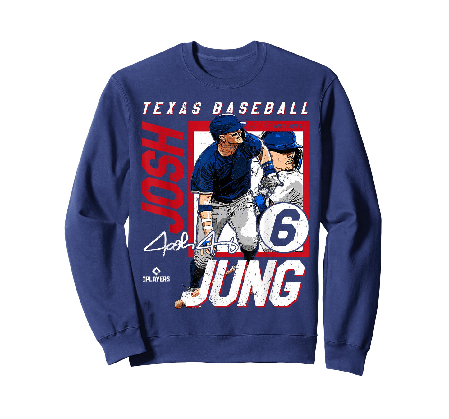 Josh Jung | Texas MLB Baseball Players| MLBJJU204M T-Shirt
