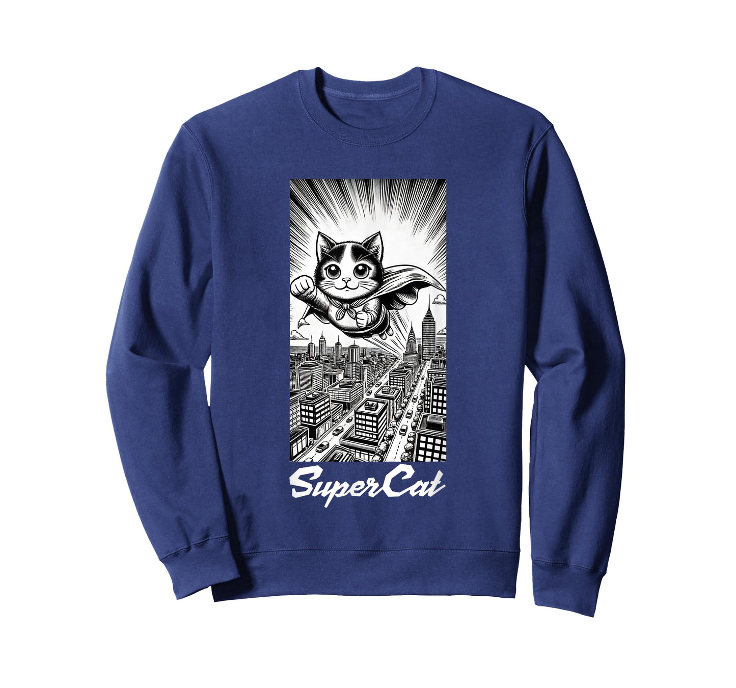 Super Cat, funny, manga style, Super Animals T-Shirt