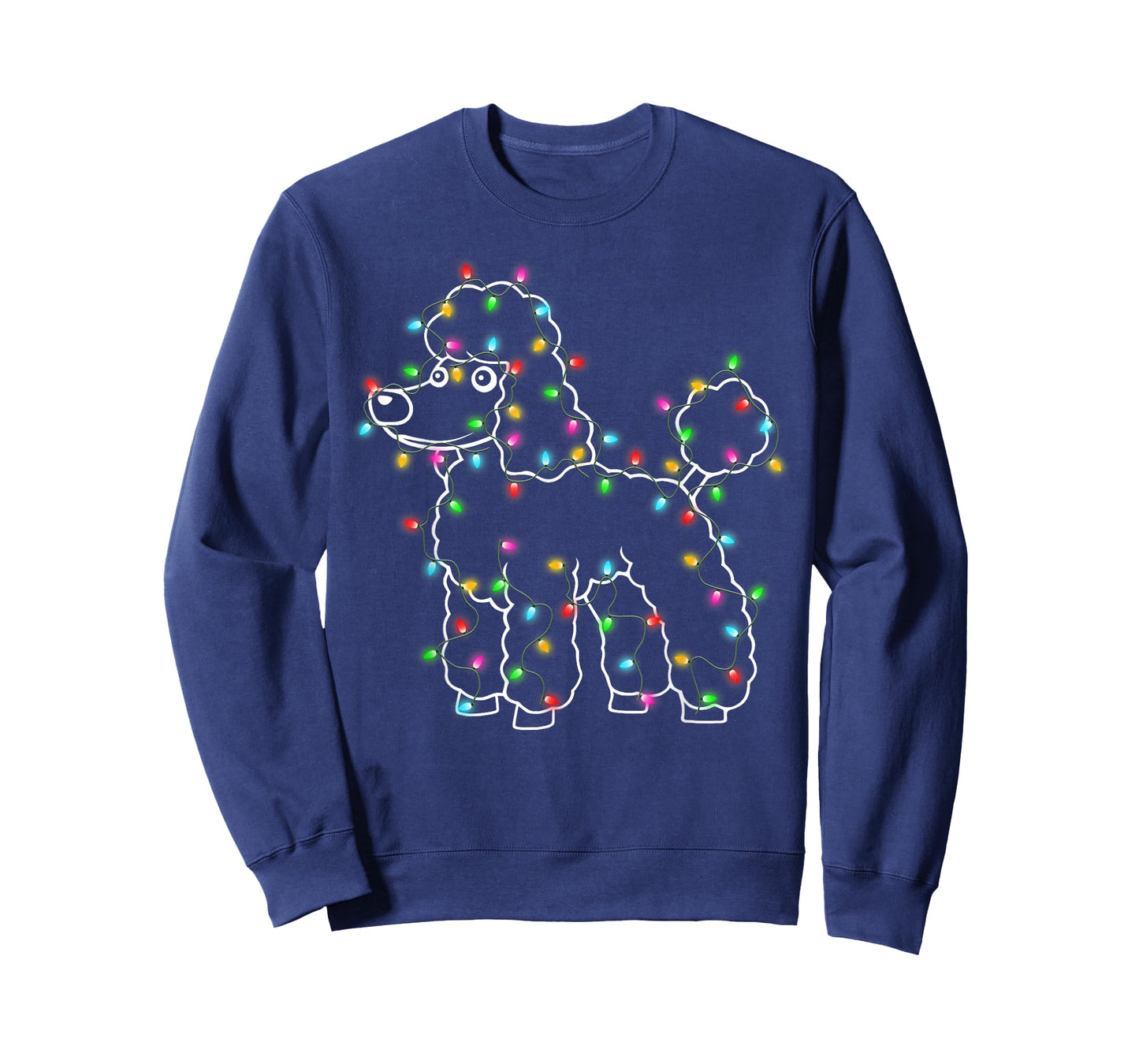 Poodle Dogs Tree Christmas Sweater Xmas Pet Animal Dog Gifts T-Shirt