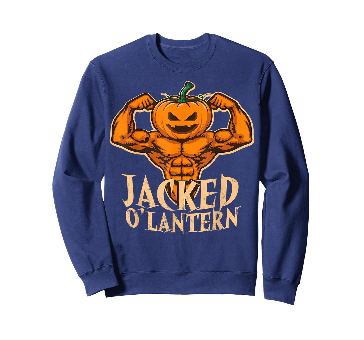Funny Jacked Halloween Pumpkin Workout Motivation T Shirt T-Shirt