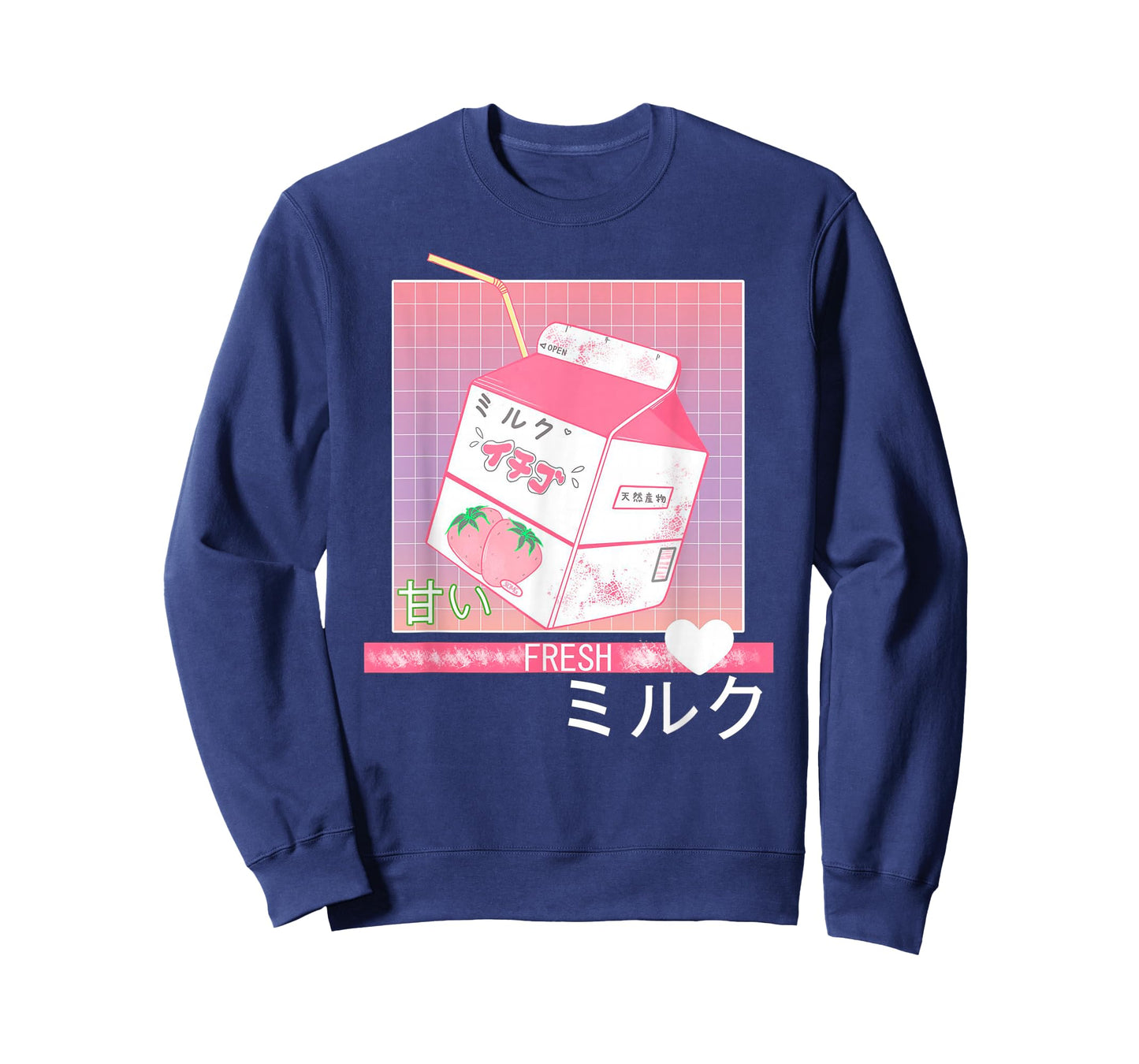 90s Japanese Otaku Stylish Aesthetic Milk T-Shirt T-Shirt