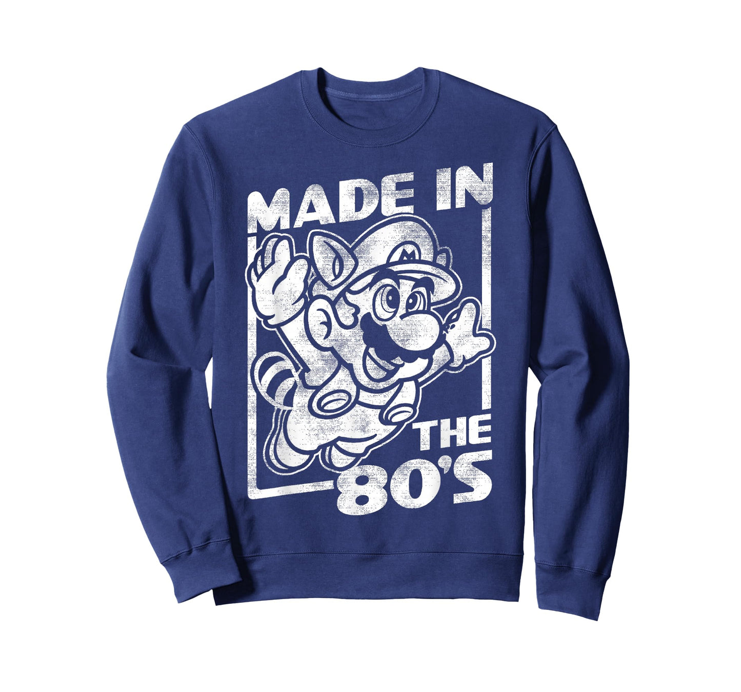 Super Mario Bros 3 Tanooki Mario Made In The 80's Vintage T-Shirt