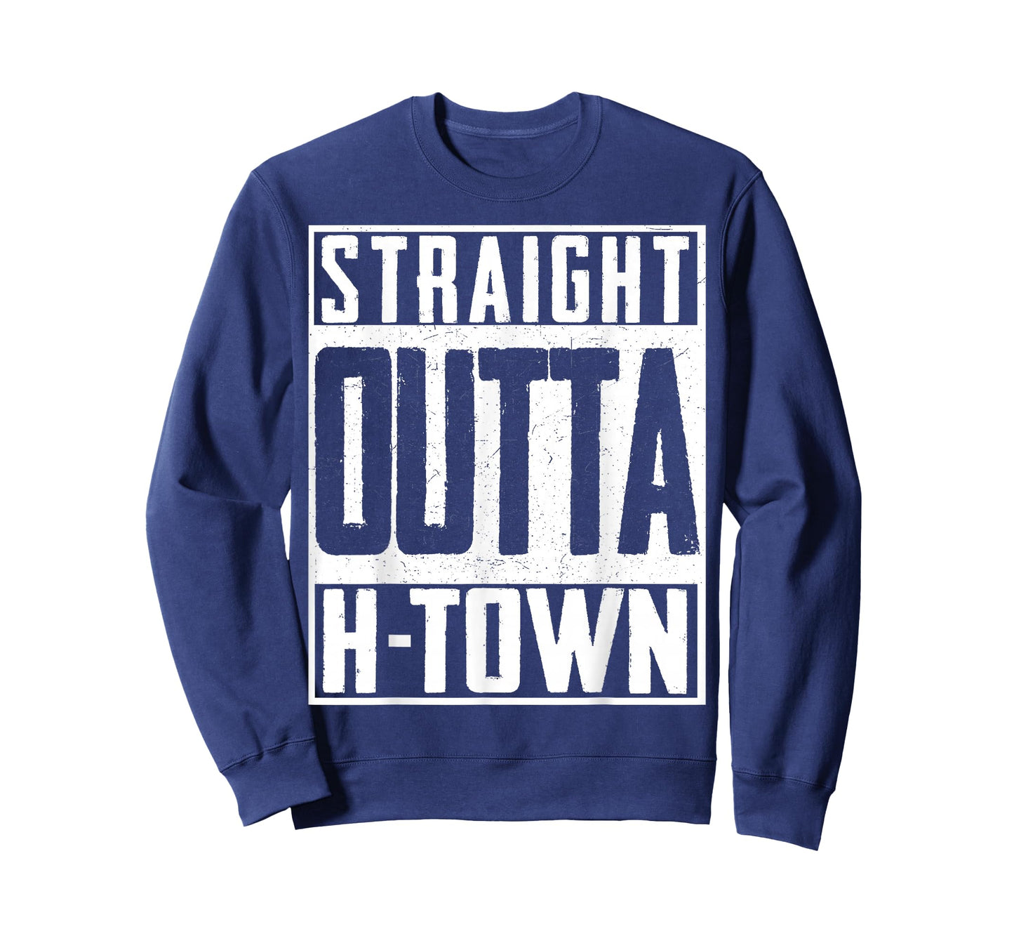 Straight Outta H-Town Houston Pride Patriot T-Shirt
