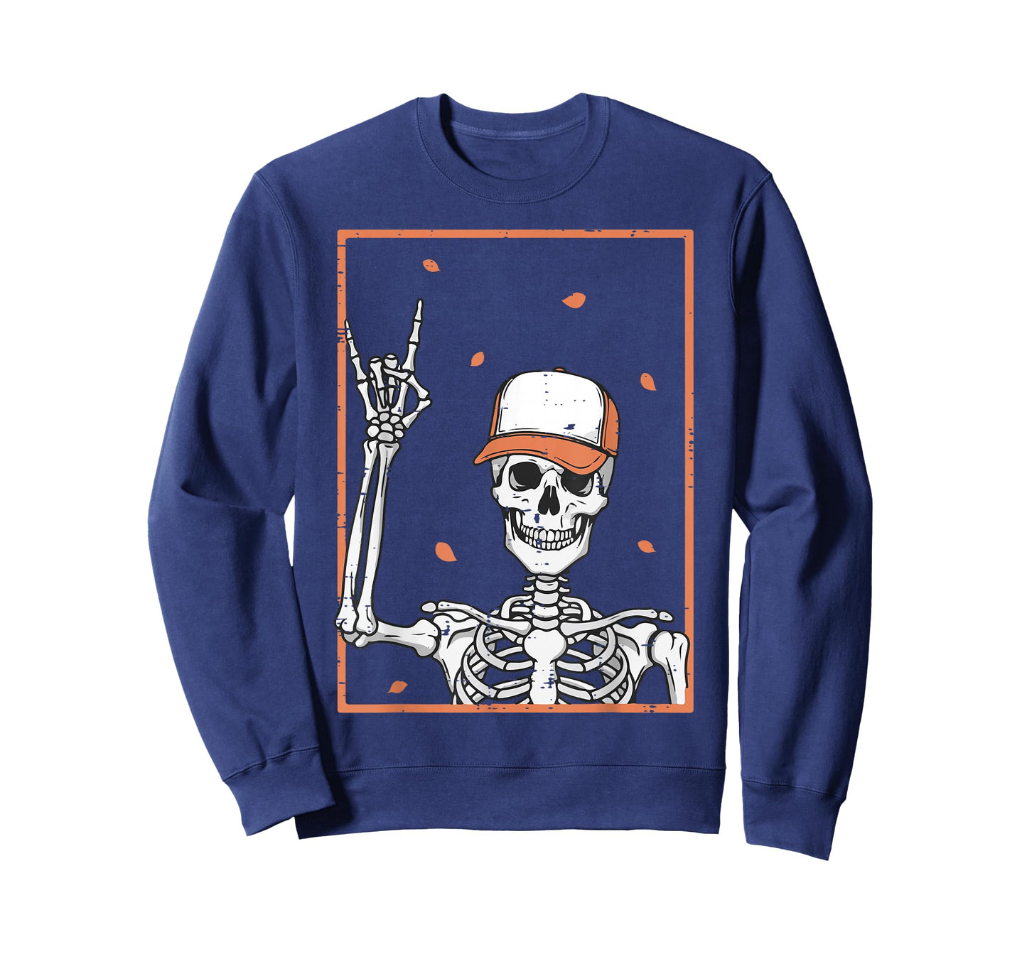 Halloween Skeleton Rock Hand Rocker Costume Men Boys Kids T-Shirt