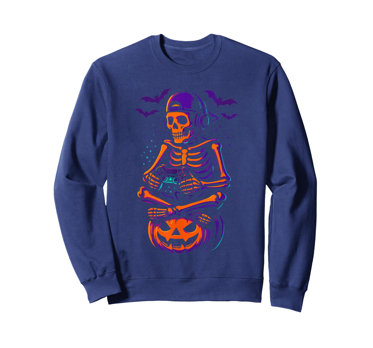 Gamer Halloween – Video Game Skeleton with Controller T-Shirt