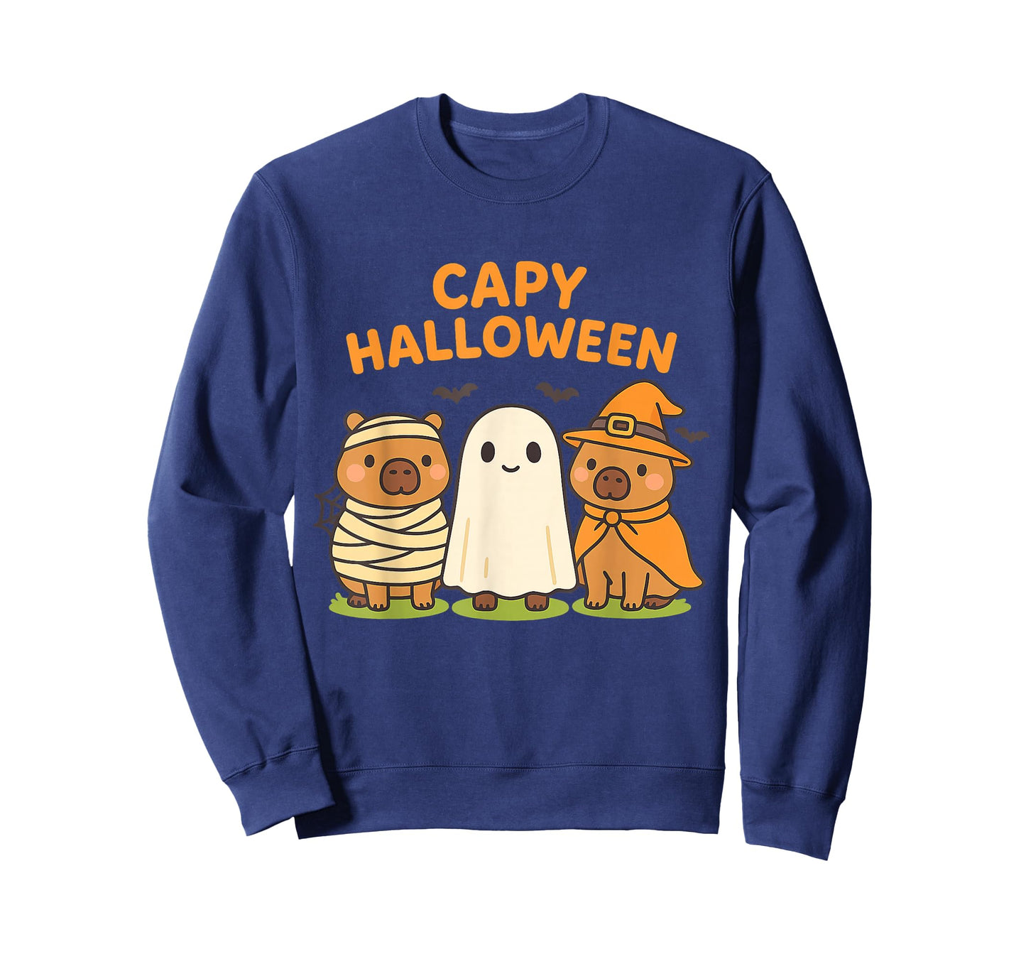 Capy Halloween Boys Girls Cute Capybara Halloween Costume T-Shirt