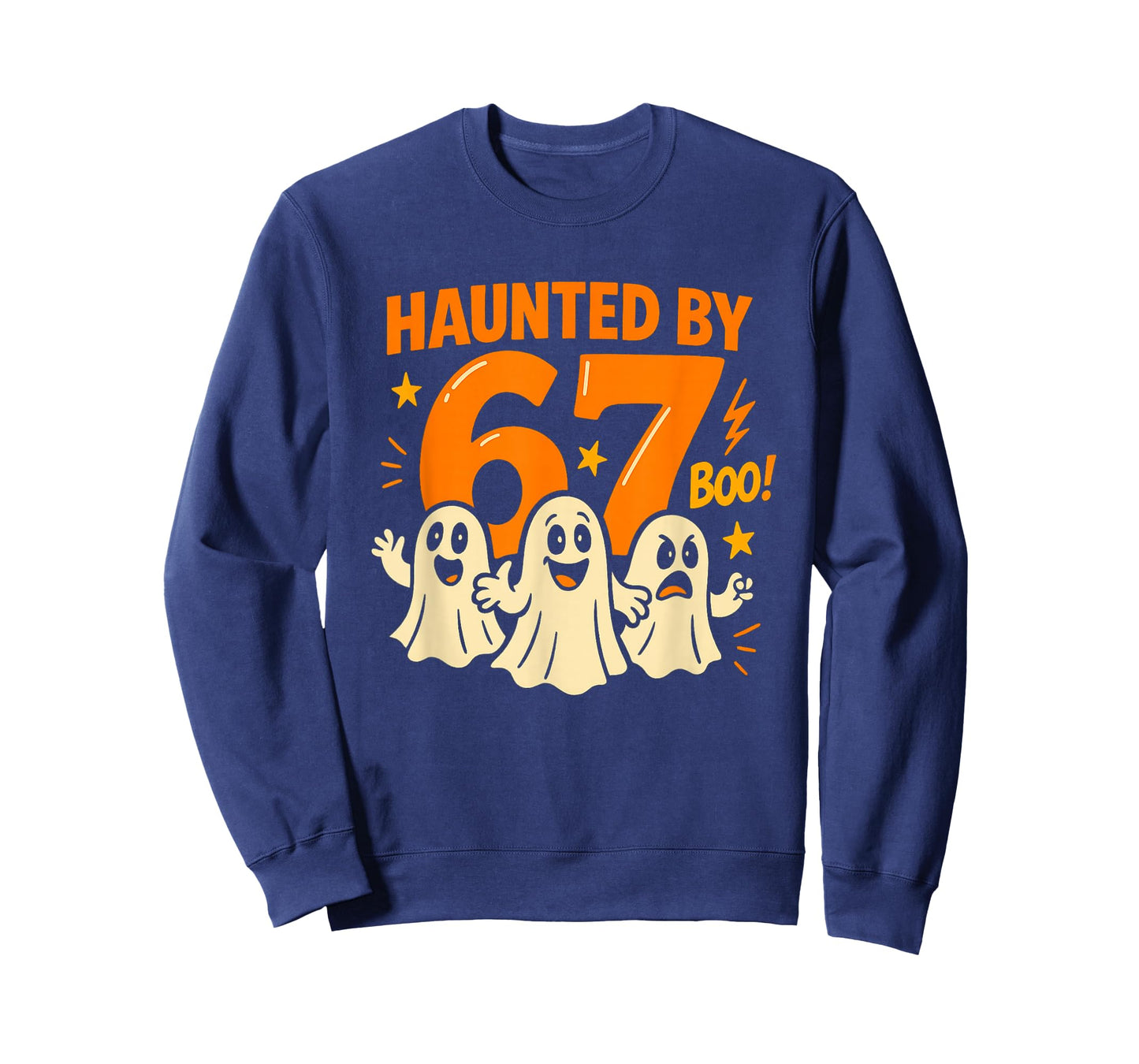Haunted by 67 Six Seven 6 7 Meme Gen Alpha Halloween Shirt T-Shirt