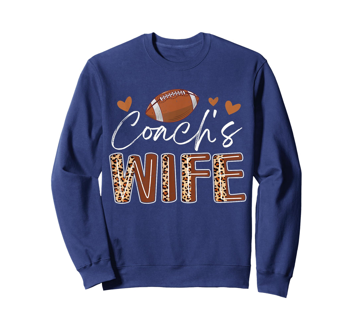 Football Coach's Wife Funny Football Fan Lover T-Shirt
