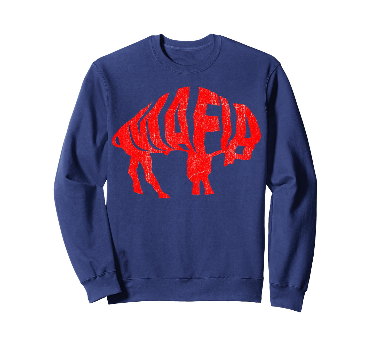 WNY Pride - Faded Red Buffalo T-Shirt
