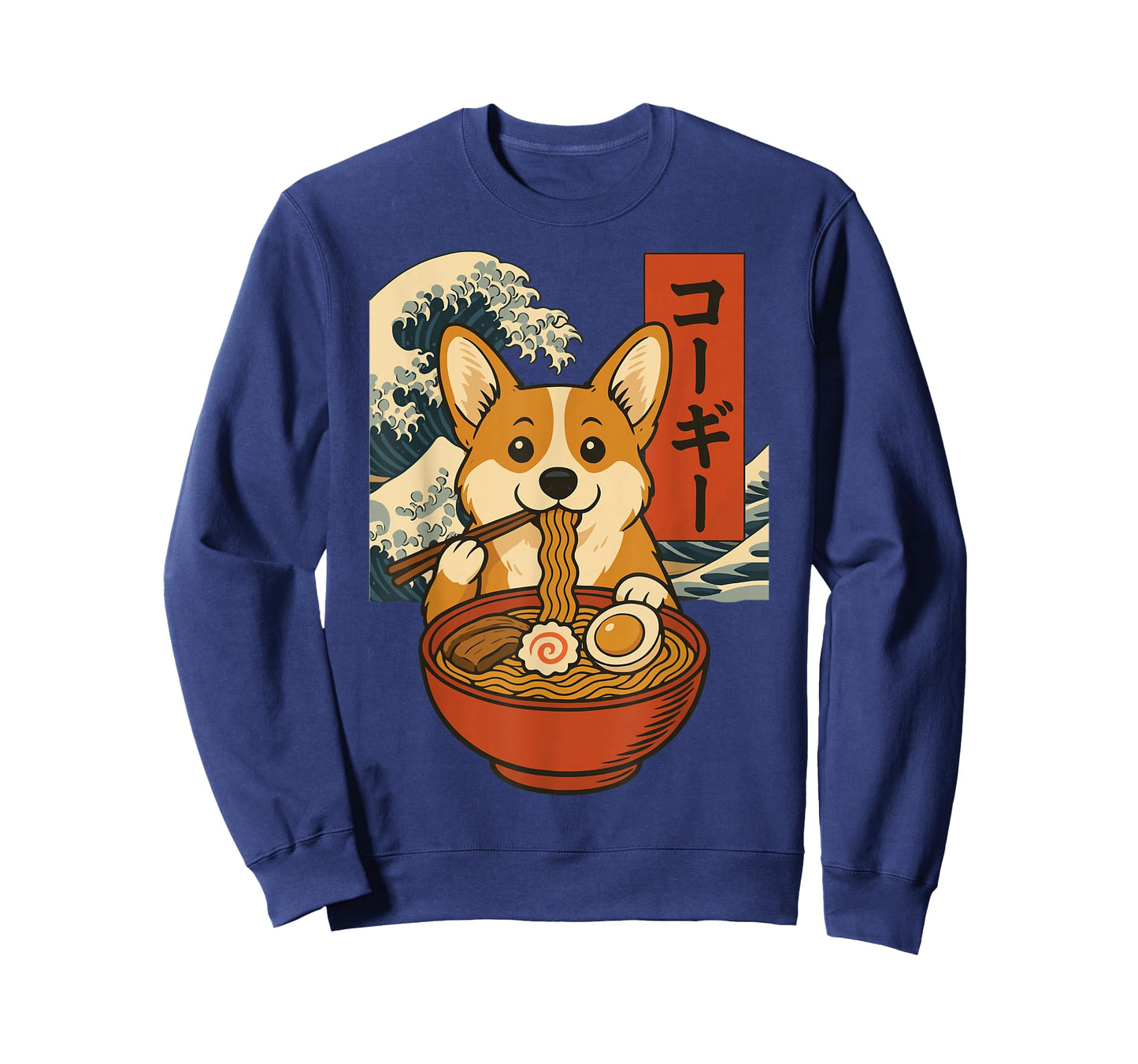 Corgi Eating Ramen T-Shirt