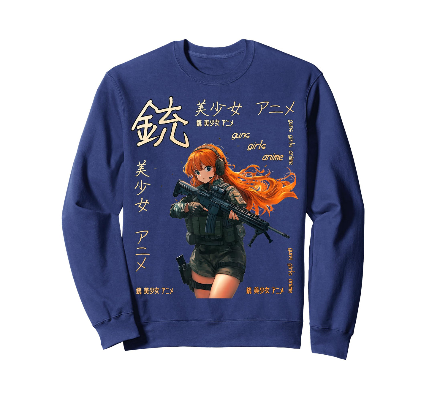 Anime Waifu Graphic T-Shirt