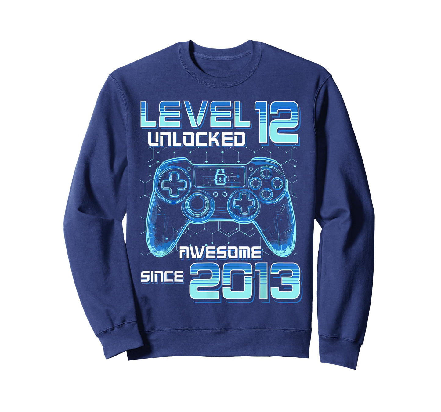 Level 12 Unlocked Video Game Party 12th Birthday Gamer Boys T-Shirt