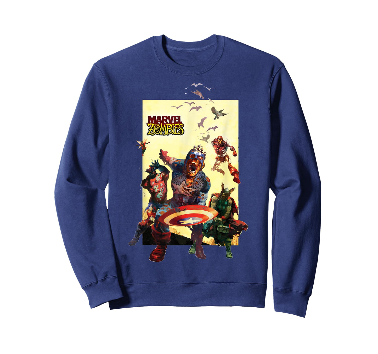 Marvel Zombies Avengers Group Shot Zombie T-Shirt