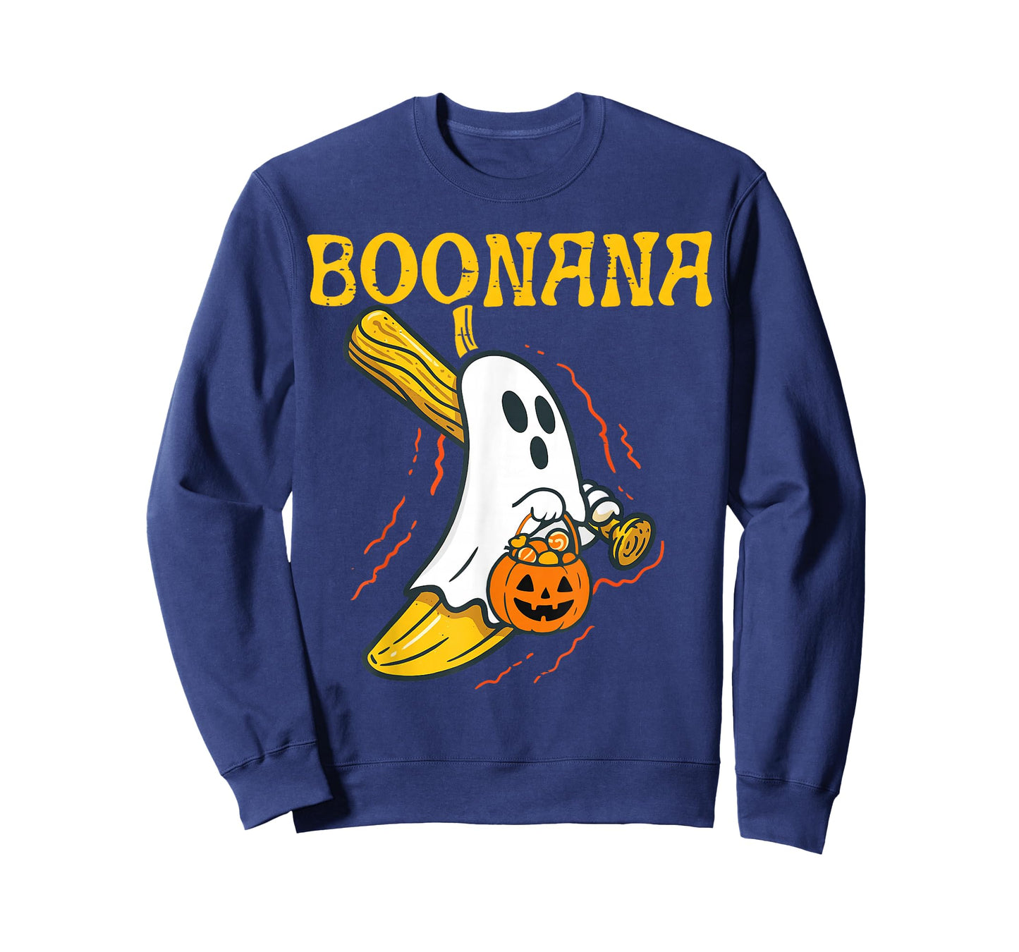 Boonana Cute Ghost Banana Halloween Costume Men Women Kids T-Shirt