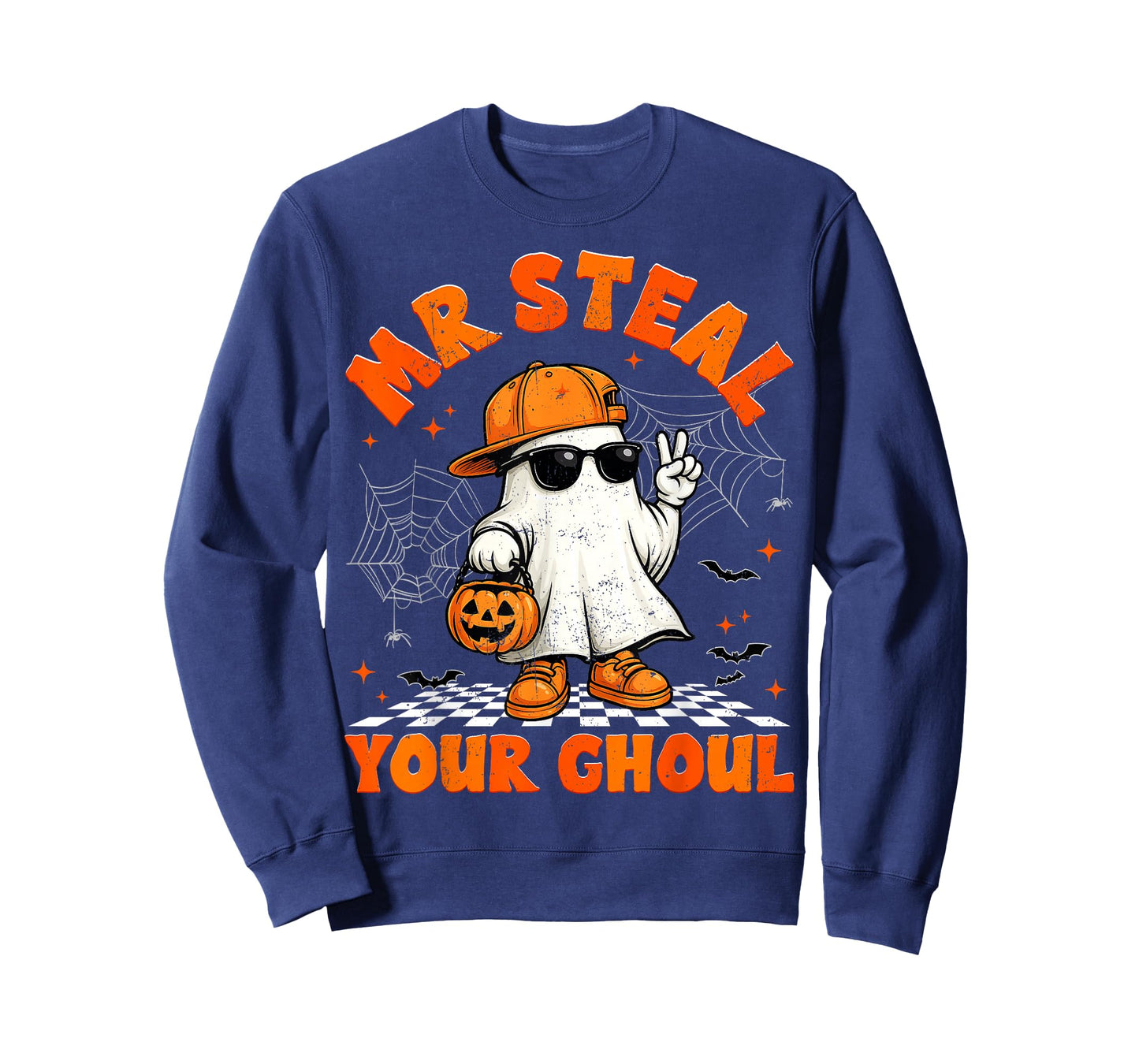 Mr Steal Your Ghoul Boo Ghost Halloween for Boys Kid Toddler T-Shirt