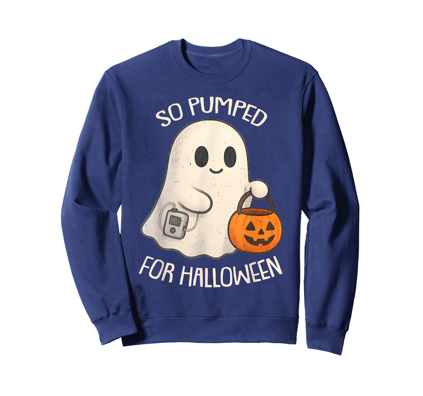 So Pumped for Halloween Cute Boo Ghost Diabetes Awareness T-Shirt