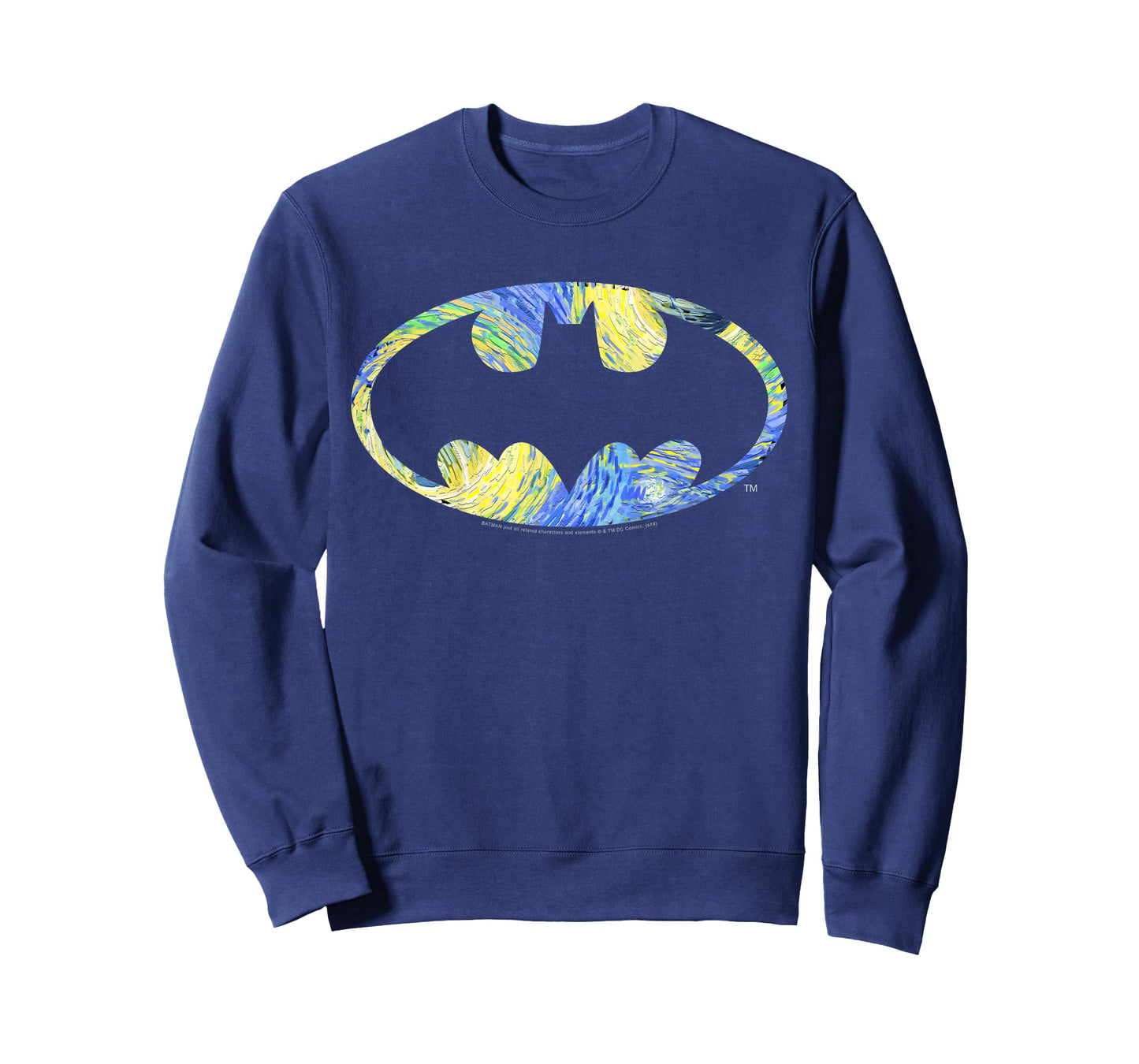 Kids DC Comics Batman Starry Night Logo T-Shirt