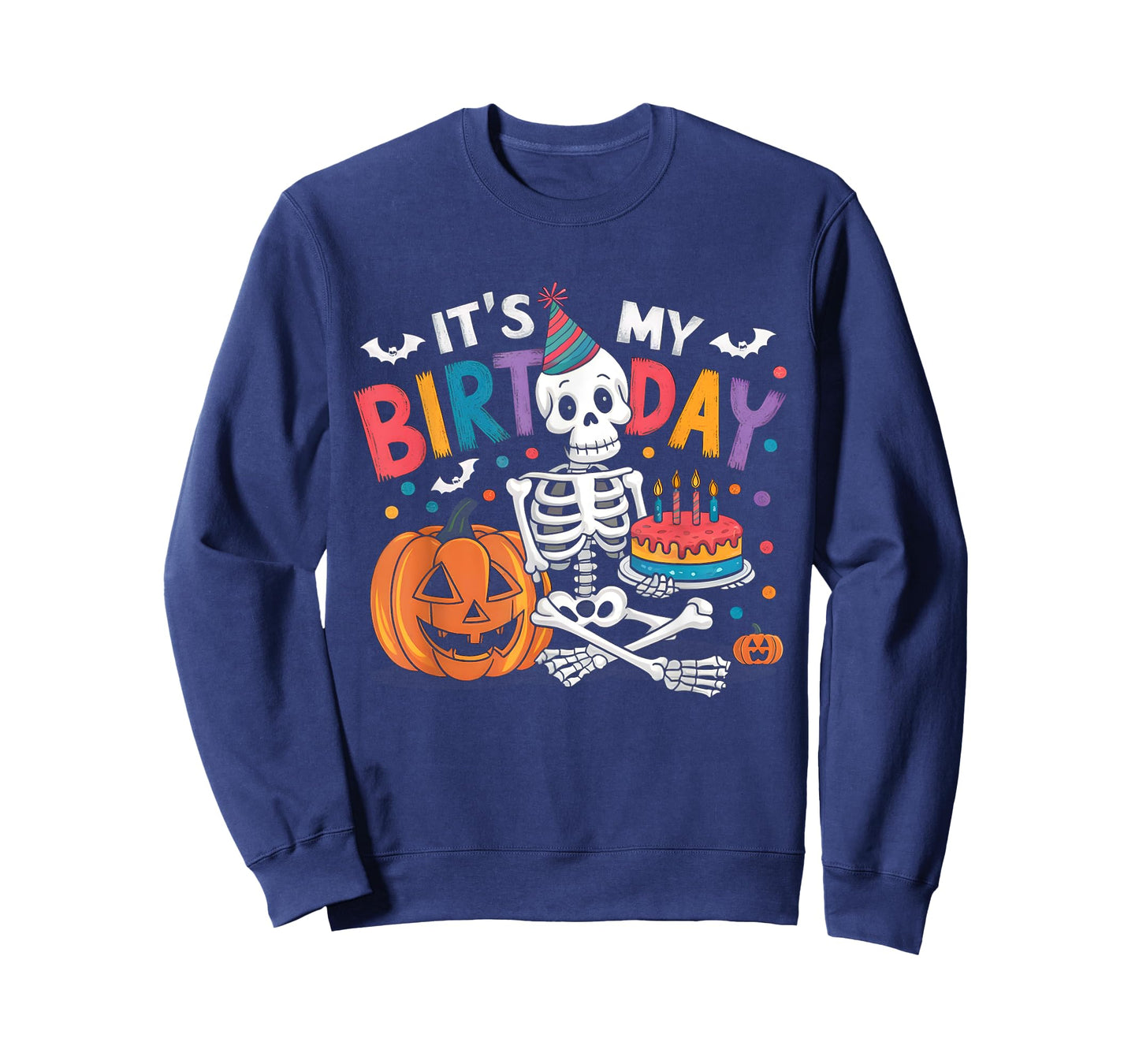It's My Birthday Skeleton Happy Halloween Birthday Party T-Shirt