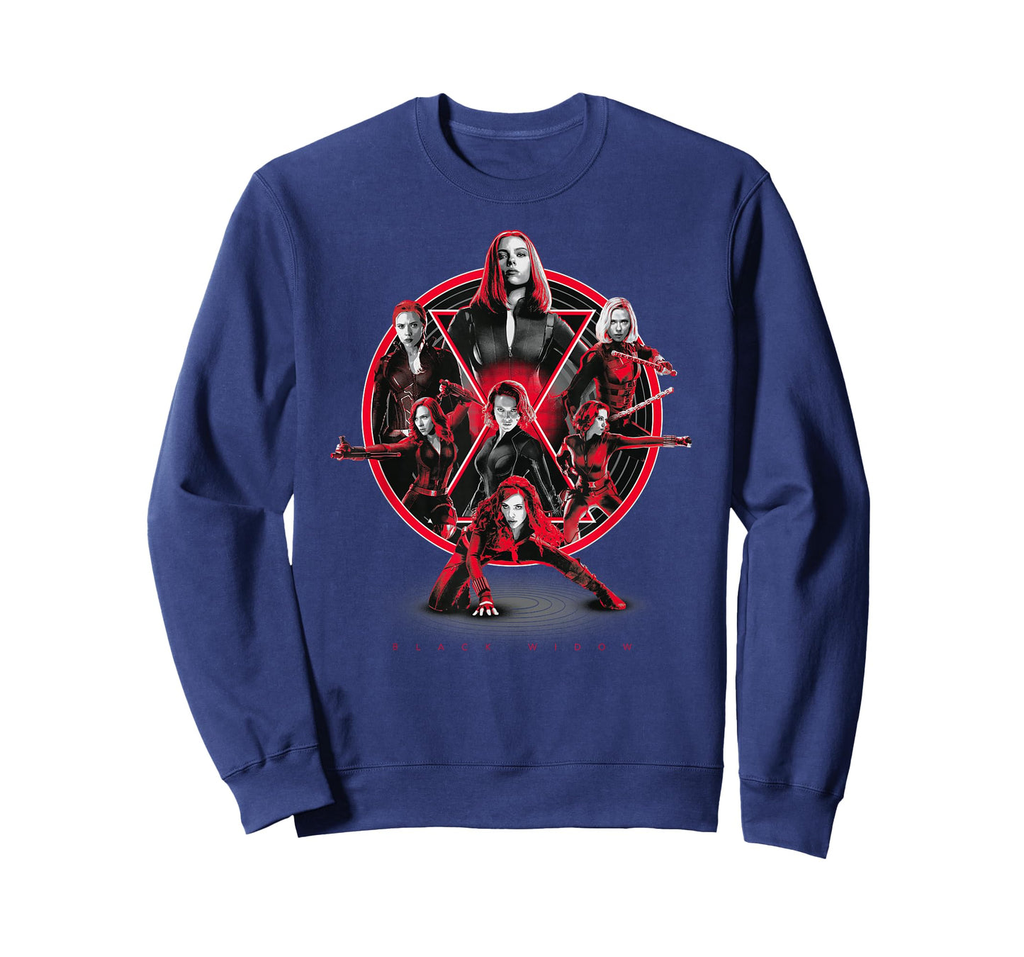 Marvel Avengers Black Widow Multiplied T-Shirt Small