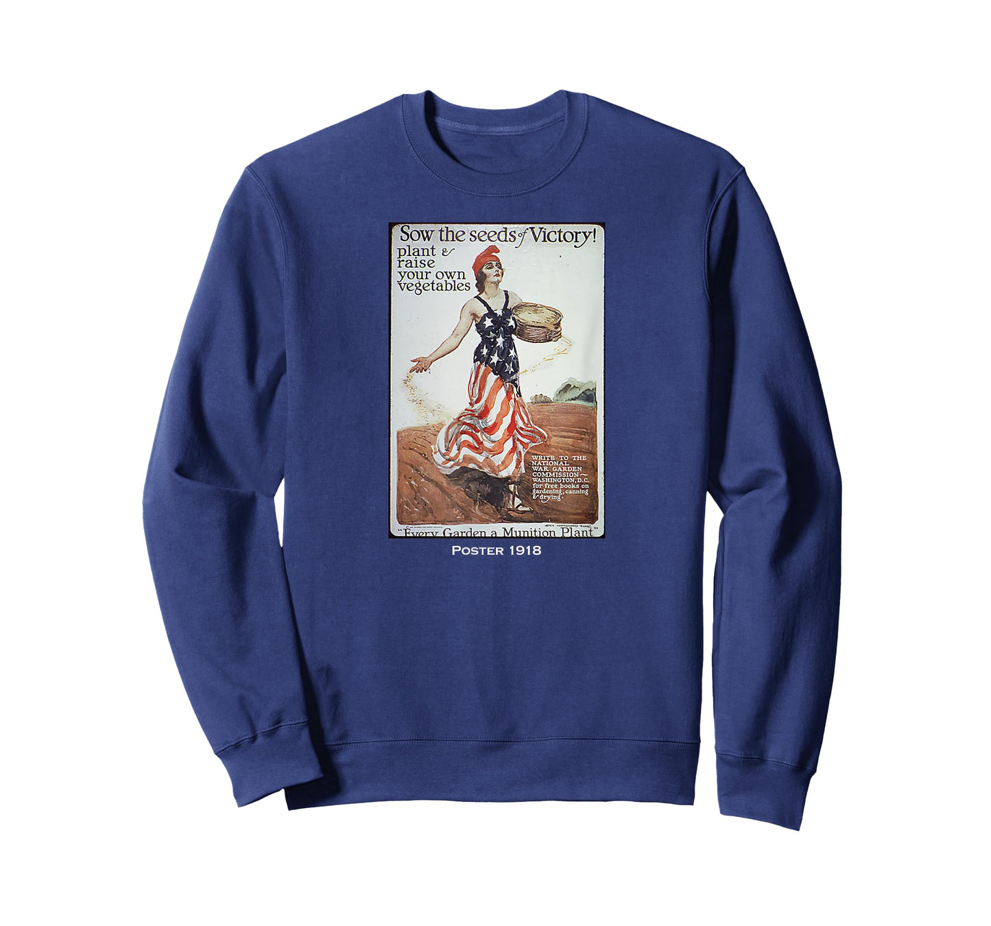 Sow The Seeds Of Victory T-shirt WWI Gardens T-Shirt