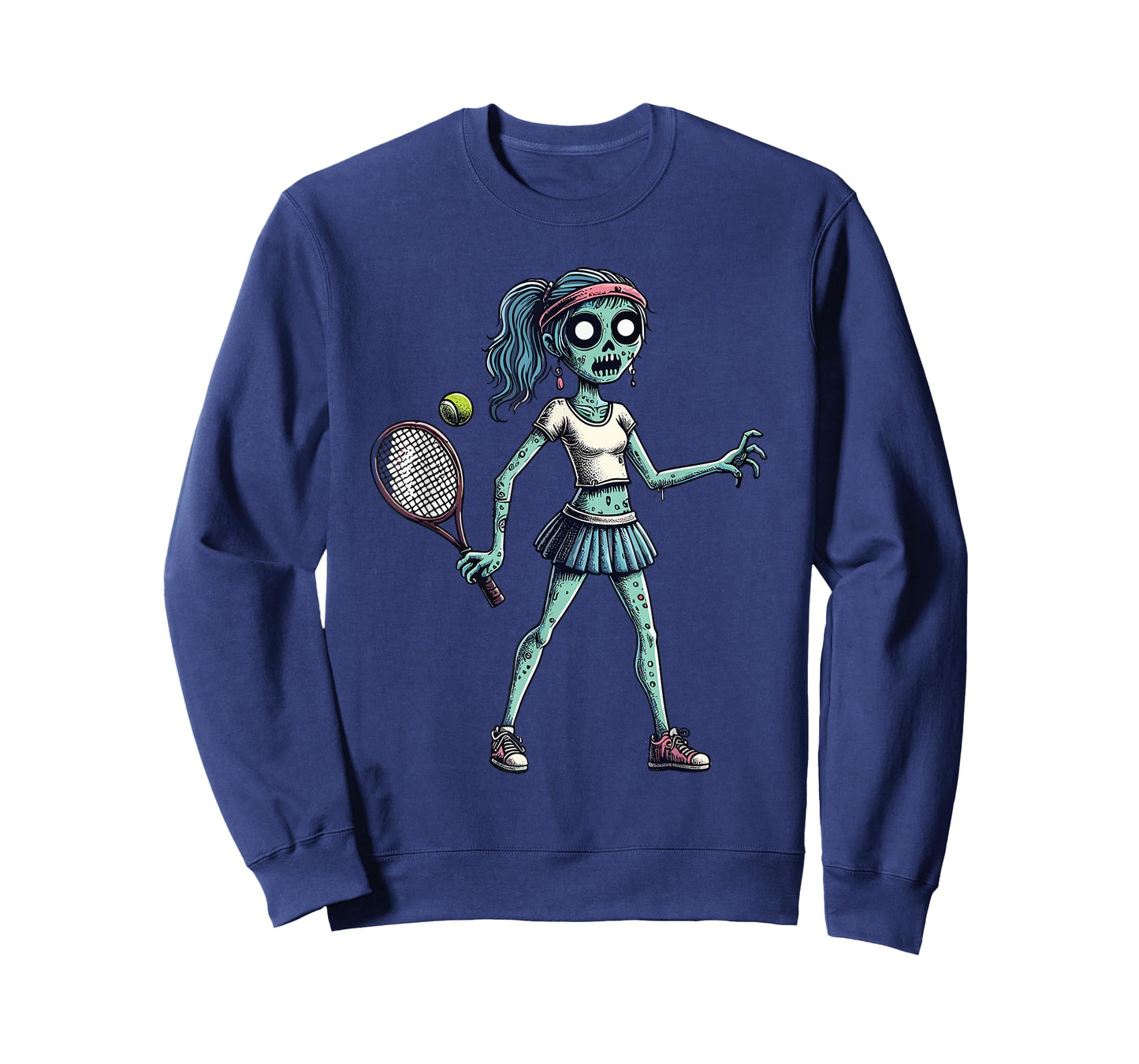 Zombie Tennis Club Animals Sport Tournament T-Shirt