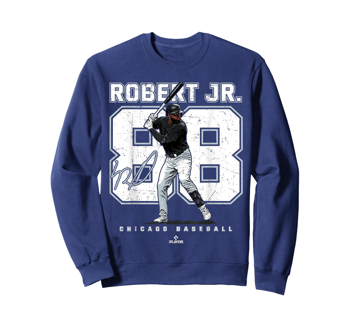 Number and Portrait Luis Robert Jr Chicago MLBPA T-Shirt