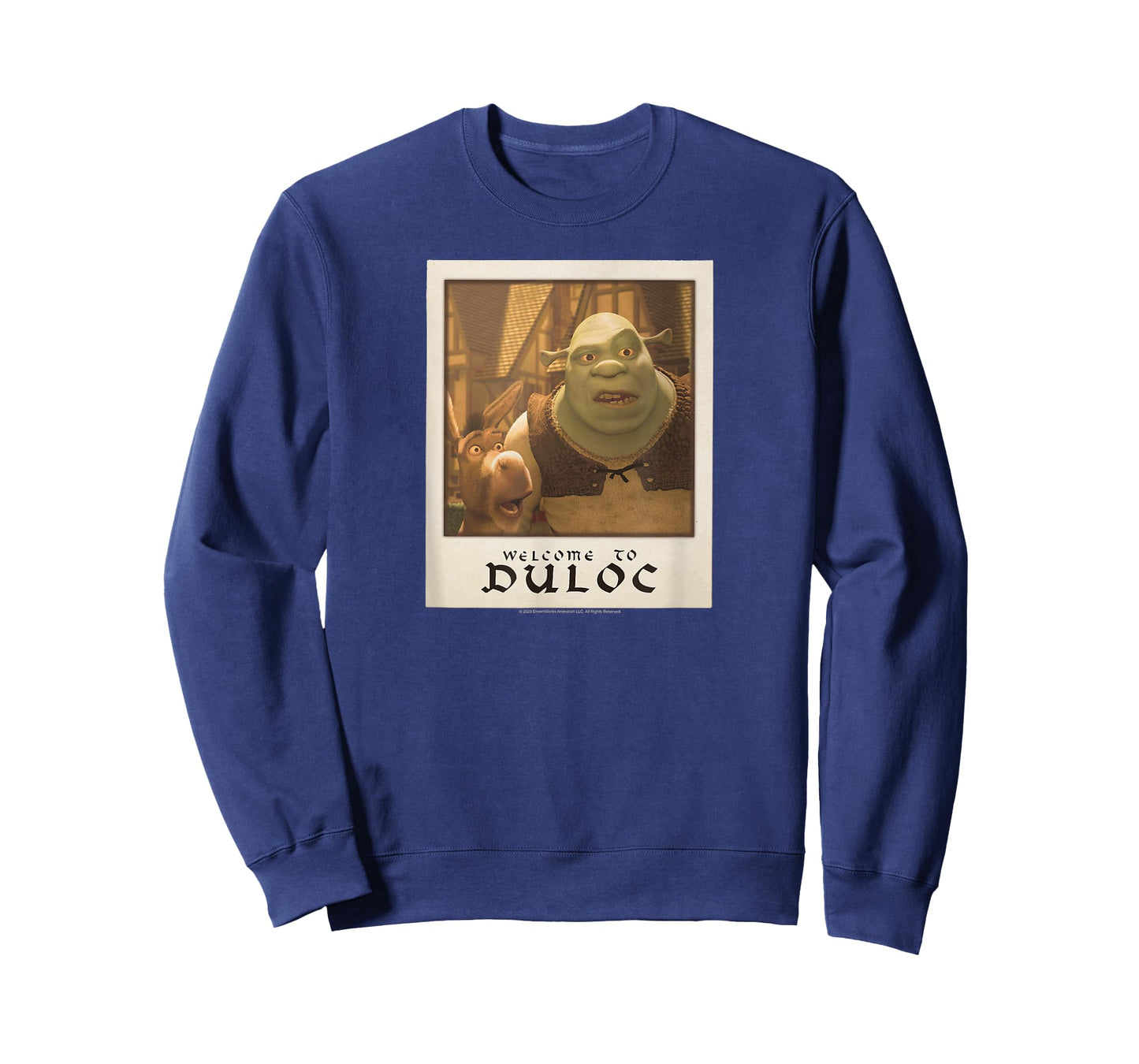 Shrek Welcome to Duloc Shrek and Donkey Polaroid T-Shirt