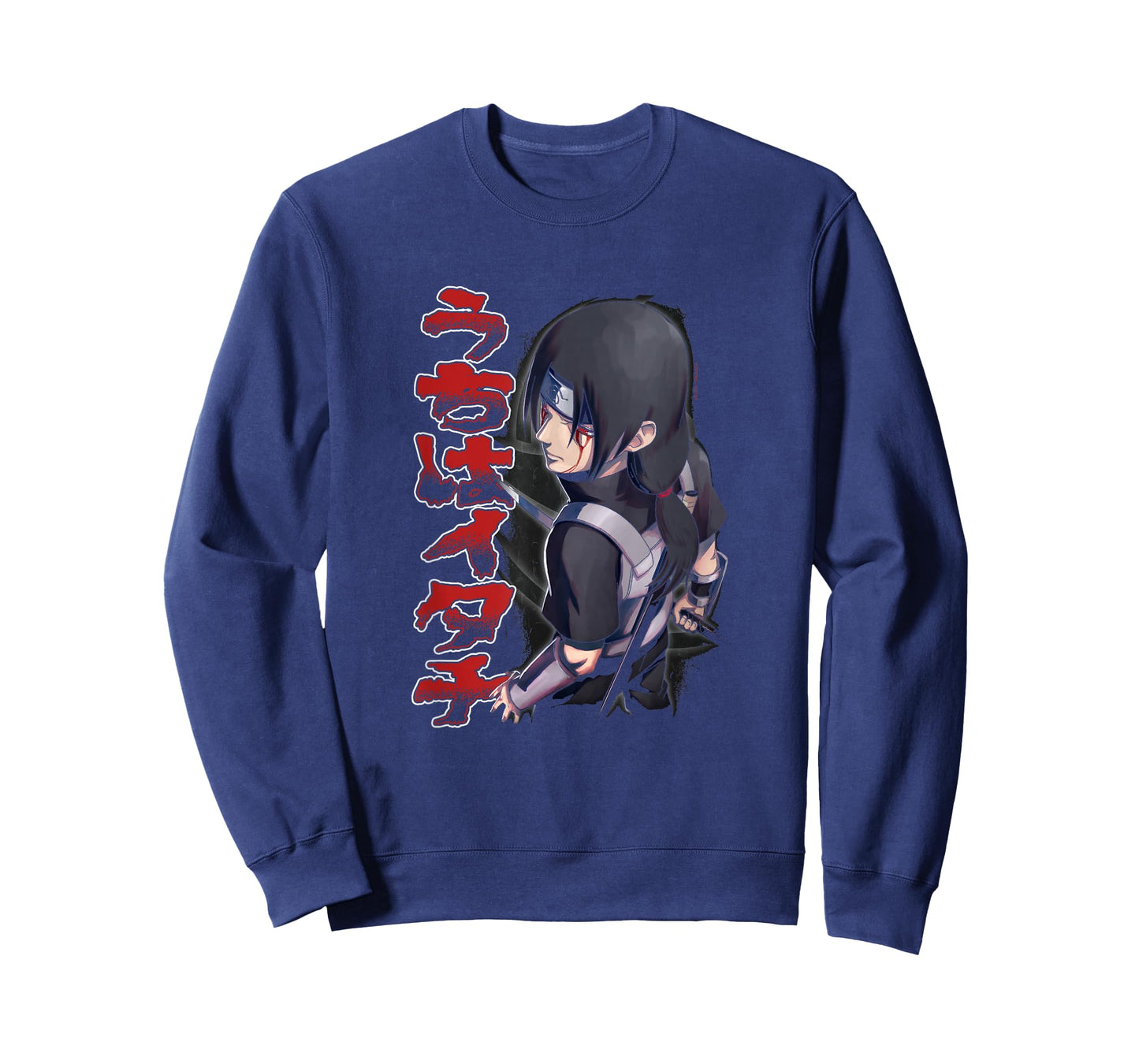 Naruto Shippuden Itachi Stance & Kanji T-Shirt