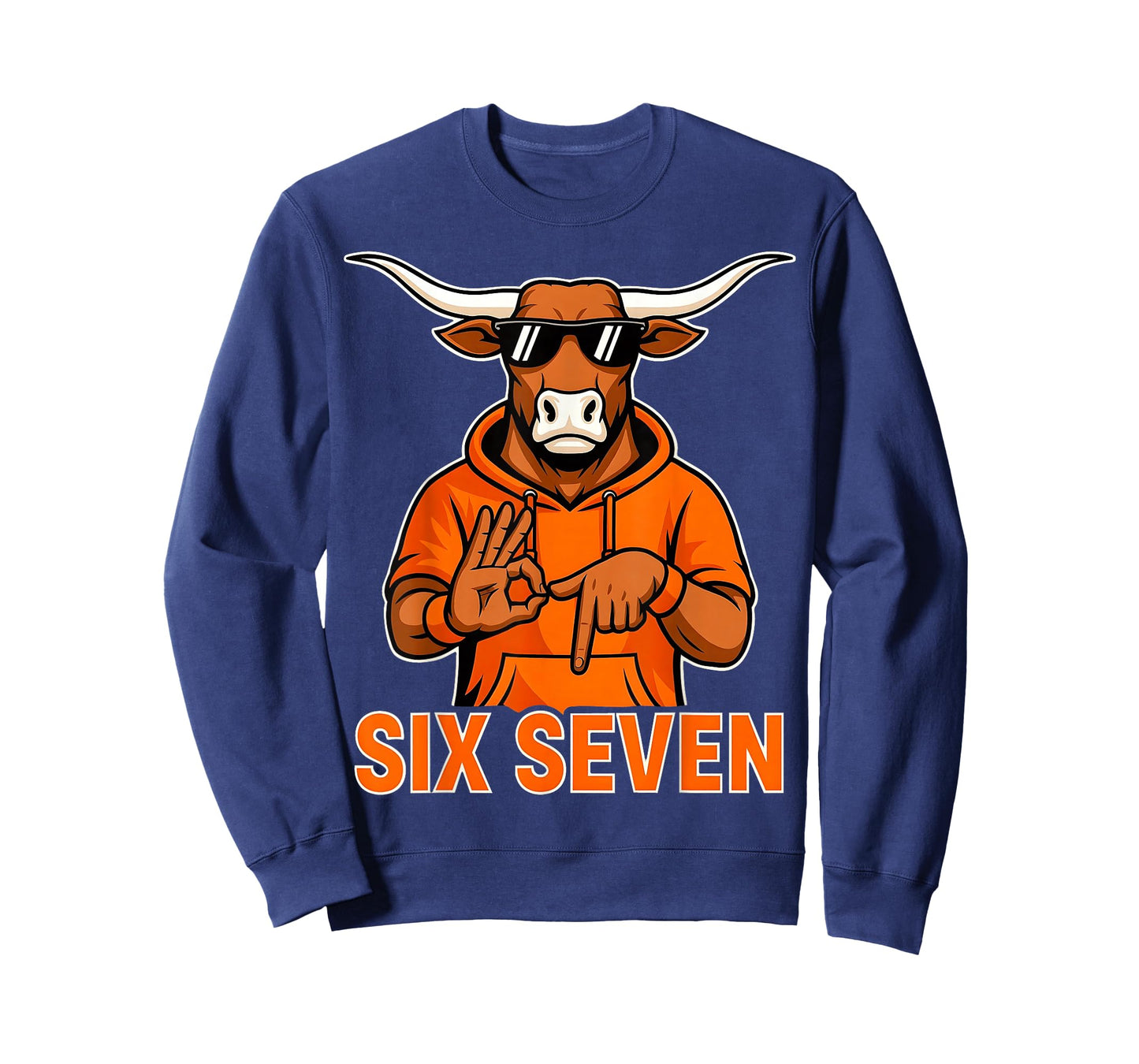 Vintage Six Seven Longhorn Name Gift for Men Women Kids T-Shirt