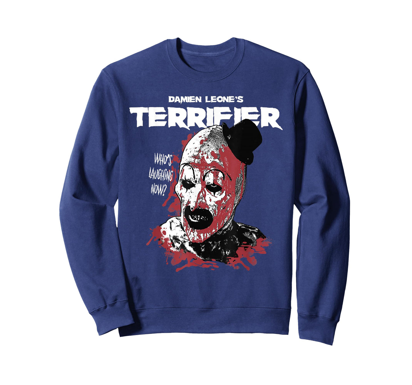 Terrifier Distressed Art The Clown Graphic Horror Movie T-Shirt