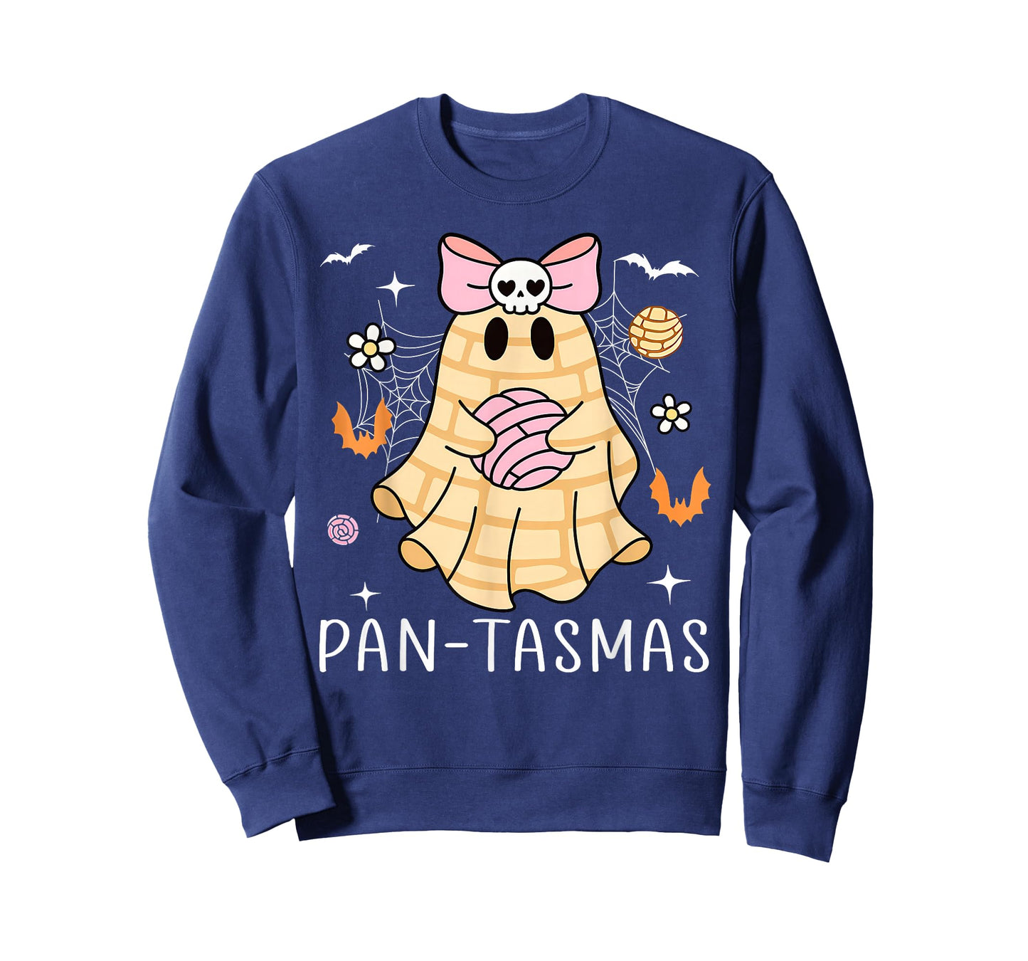 Pantasmas Ghost Funny Spooky Conchas Mexican Mexico Ghost T-Shirt