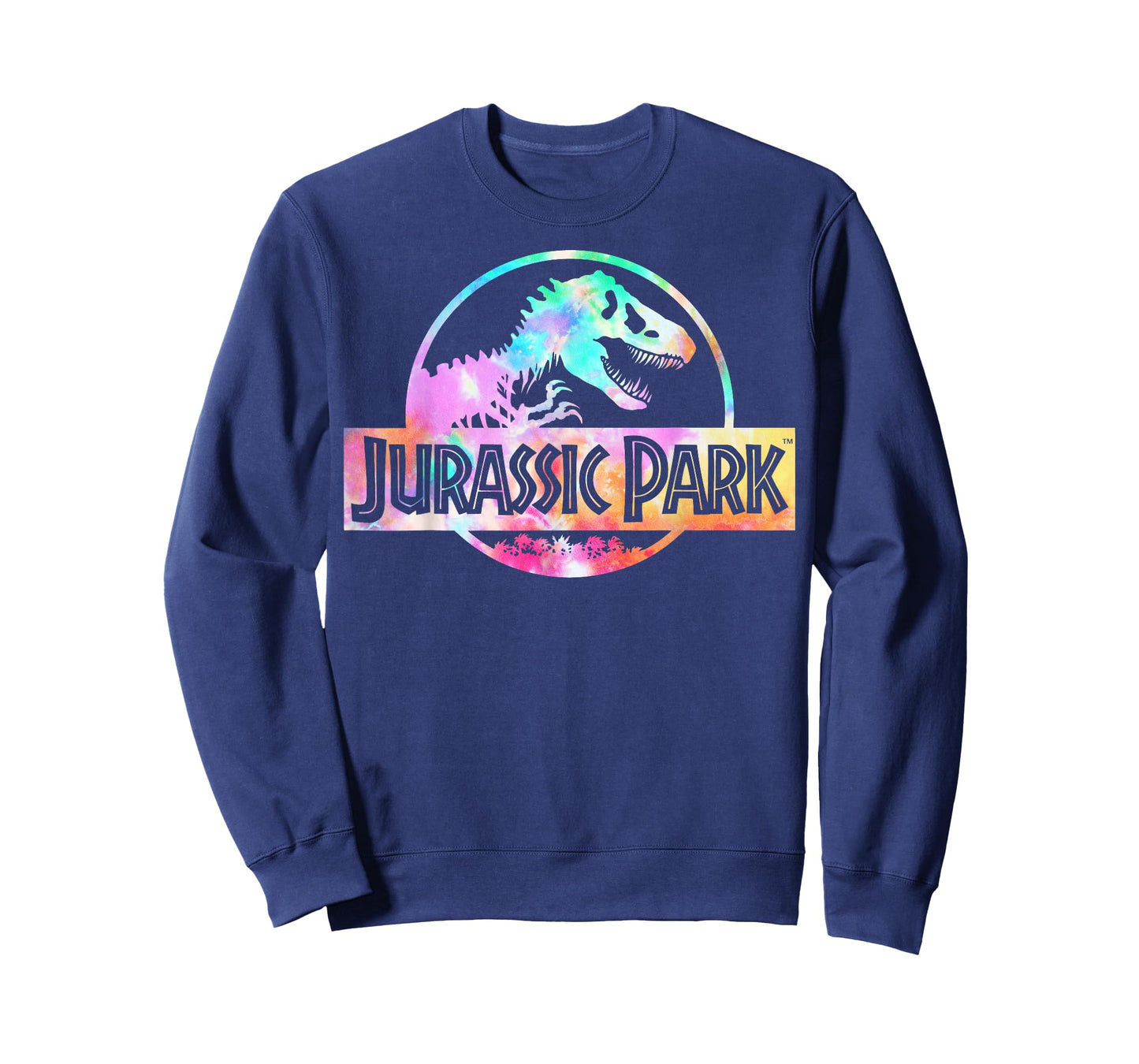 Jurassic Park Logo Tie Dye Gloss Graphic T-Shirt T-Shirt