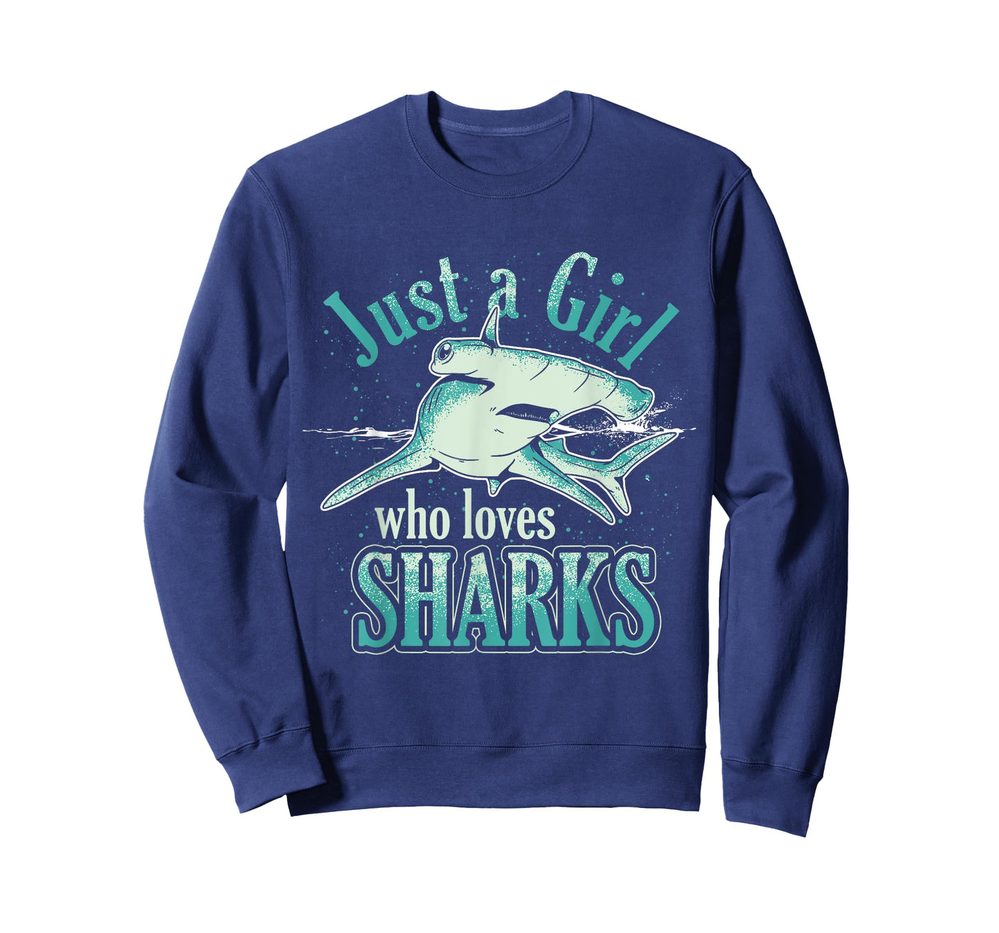 Just A Girl Who Loves Sharks T-Shirt