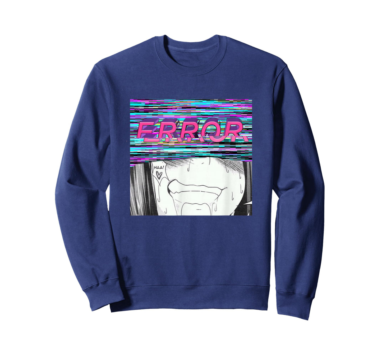 Error Vaporwave Ahegao Kink Doujinshi Hentai Ecchi Edit T-Shirt