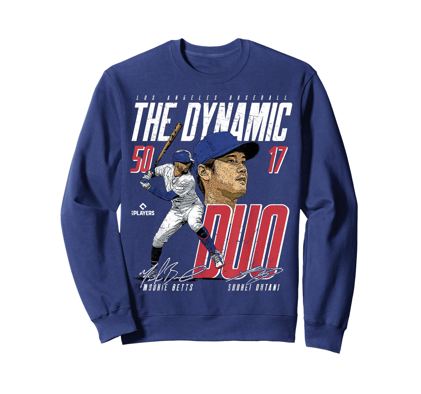 Mookie Betts & Shohei Ohtani | LA MLB Players | MLBDDUO3002 T-Shirt