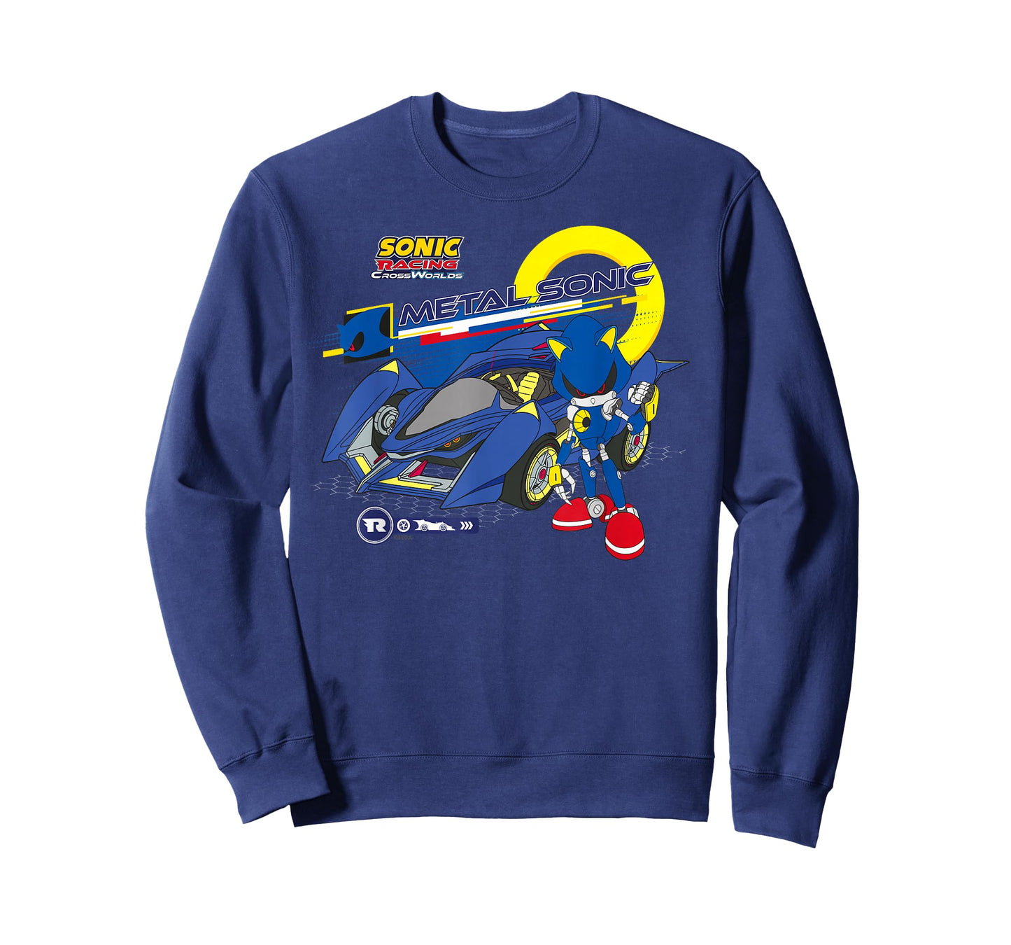 Sonic Racing CrossWorlds - Ready to Roll Metal Sonic T-Shirt