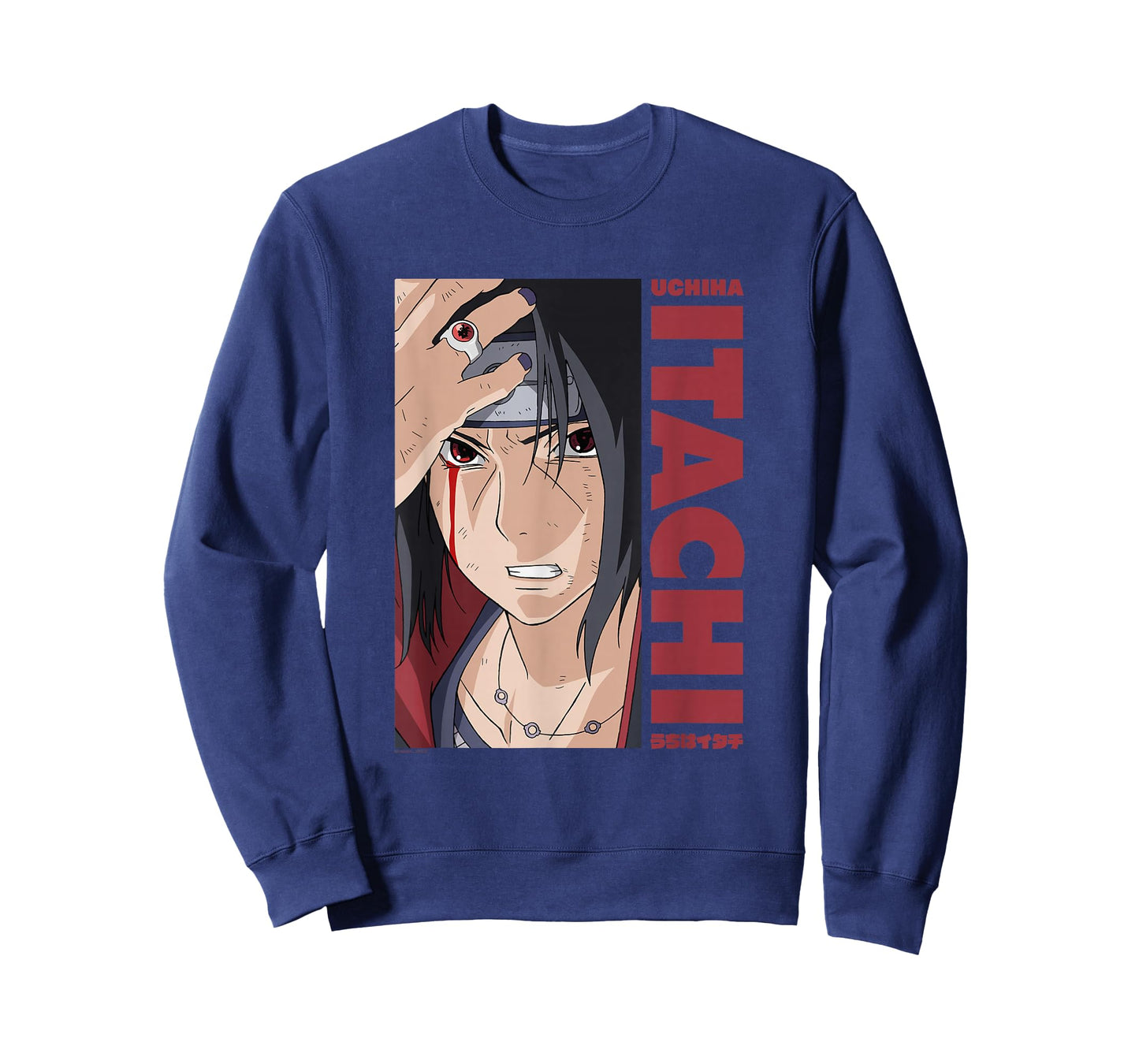 Naruto Shippuden Itachi Block and Name T-Shirt