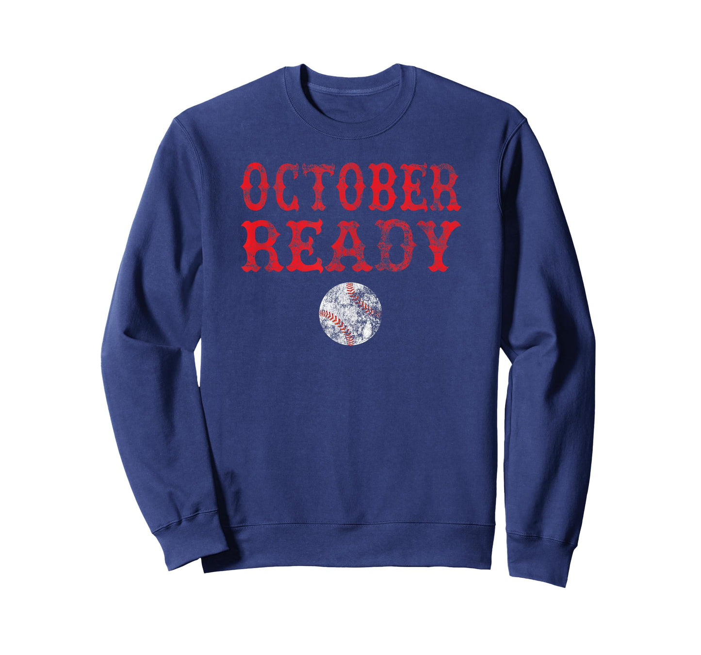 Vintage October Ready Playoff Baseball Shirt for Men Women T-Shirt