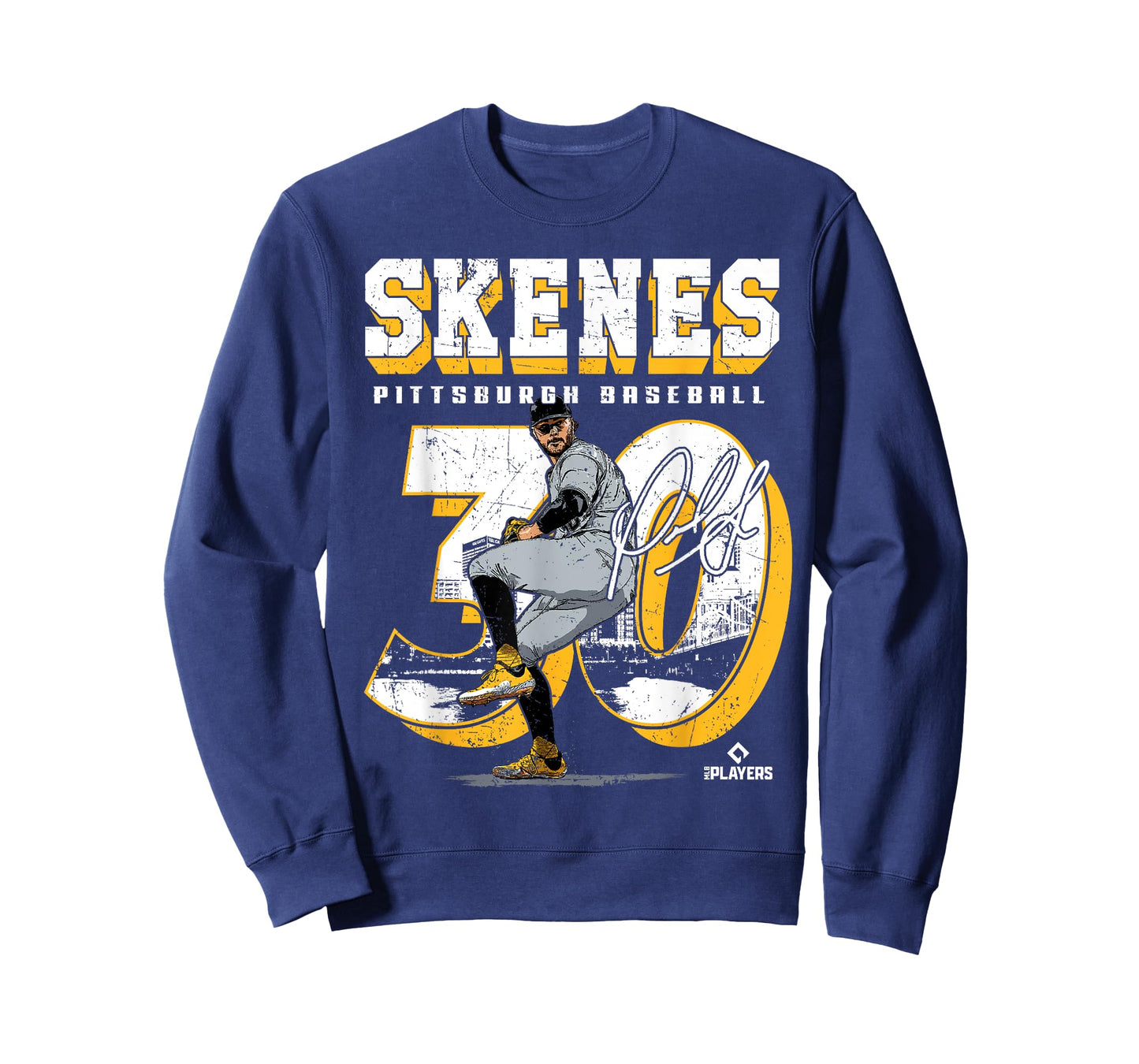 Paul Skenes | Pittsburgh MLB Baseball Players| MLBPSK205M T-Shirt