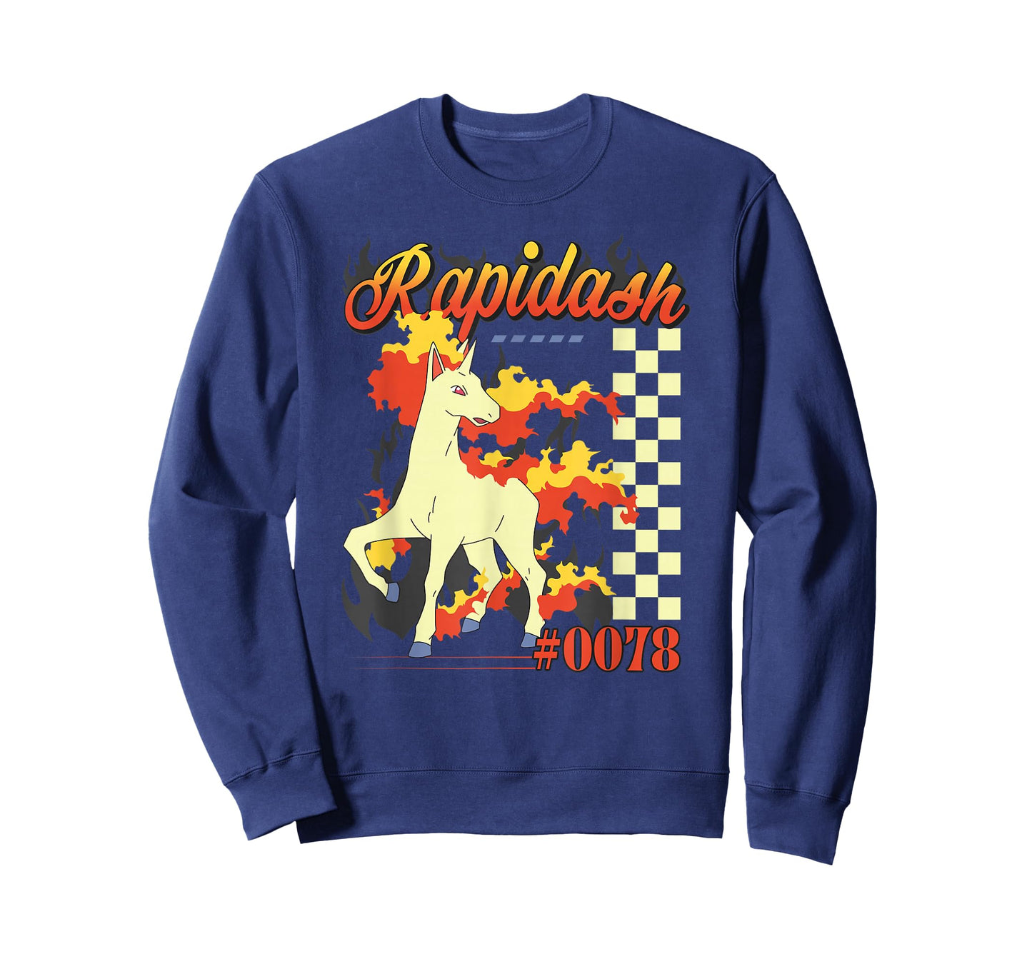 Pokémon Rapidash Pokedex Entry #0078 Cool Pose T-Shirt