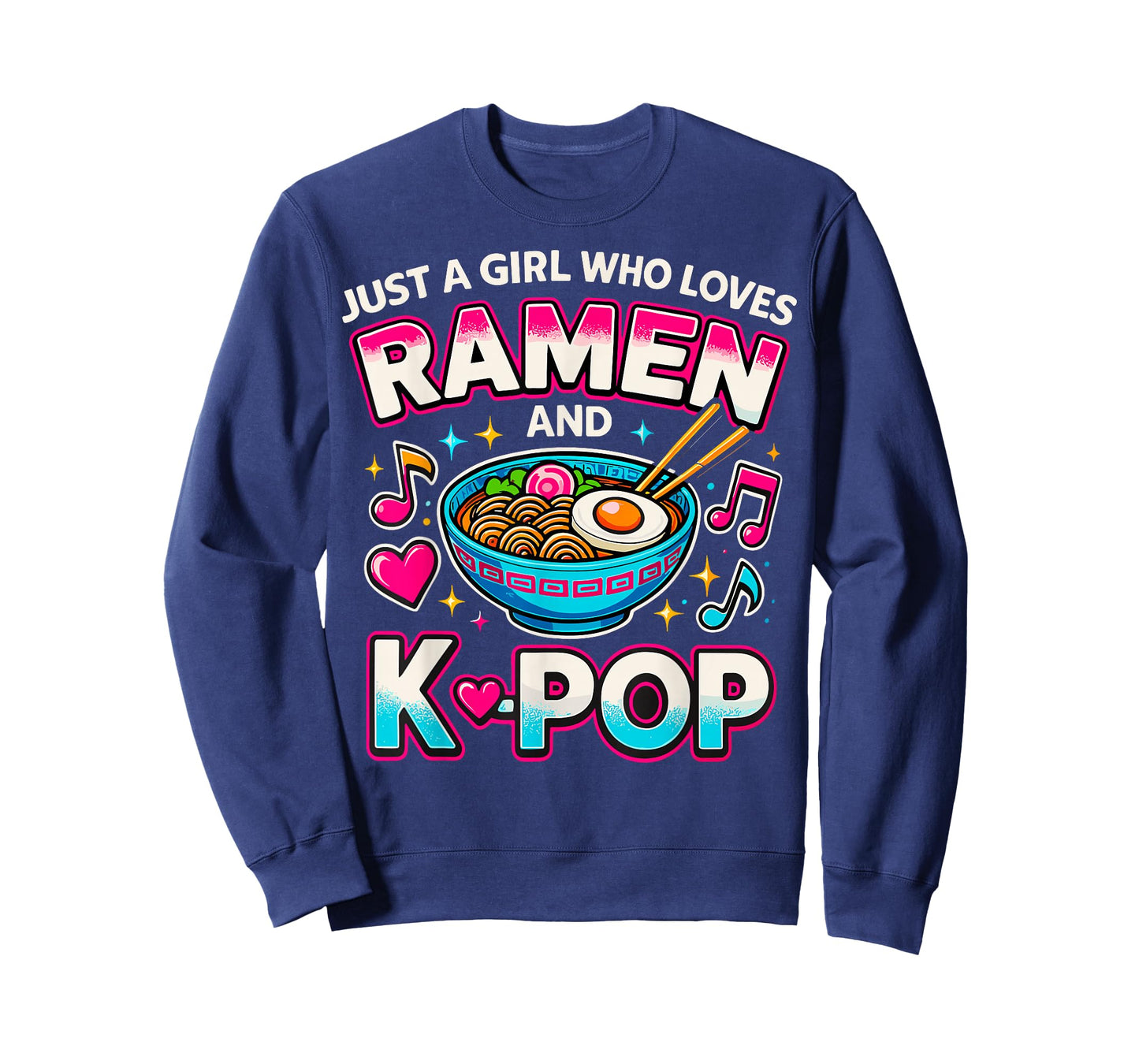 Just A Girl Who Loves Ramen And K-Pop T-Shirt
