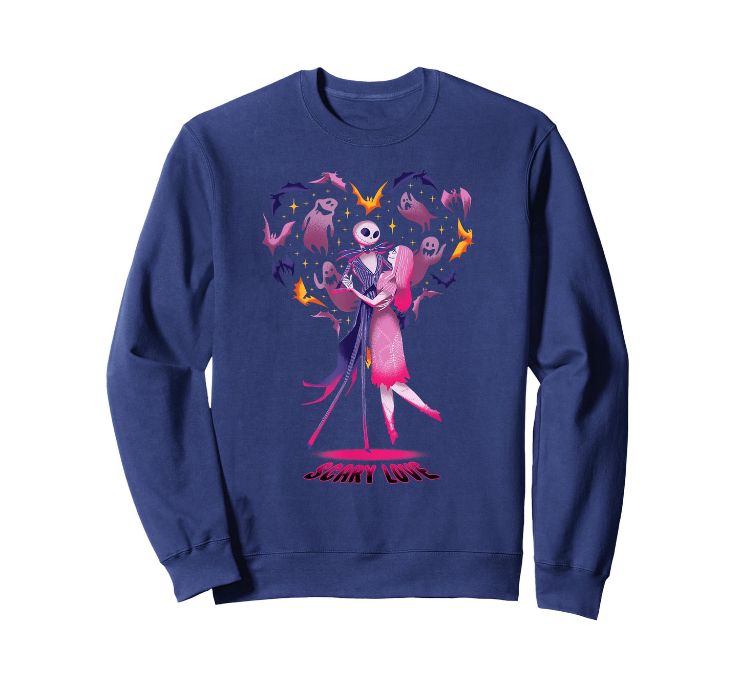 Disney The Nightmare Before Christmas Jack Sally Scary Love T-Shirt
