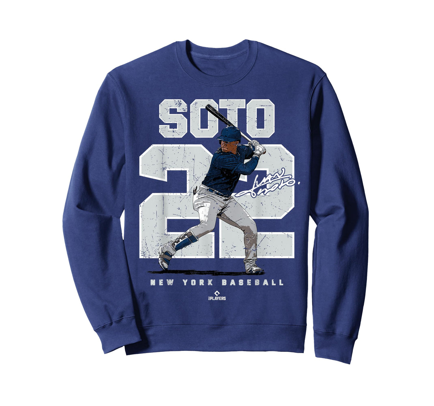 Number and Portrait Juan Soto New York MLBPA T-Shirt