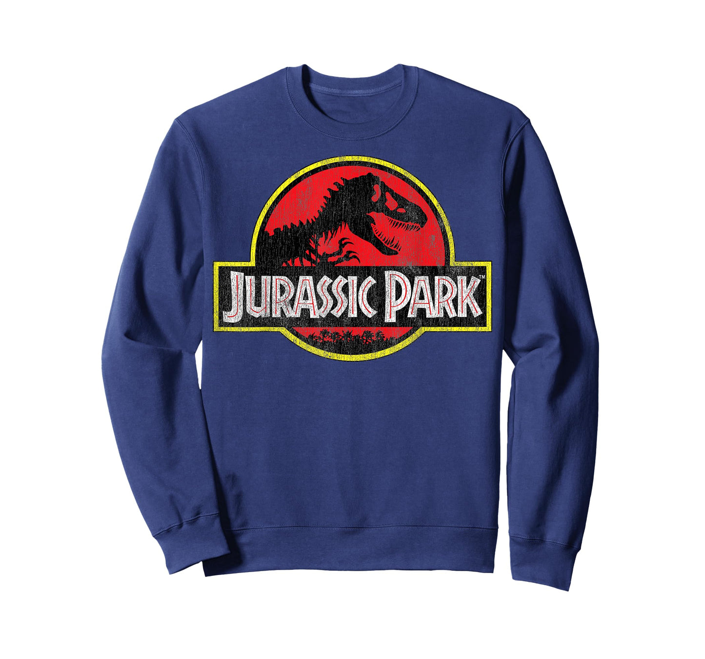 Jurassic Park Distressed Original Park Logo T-Shirt Small