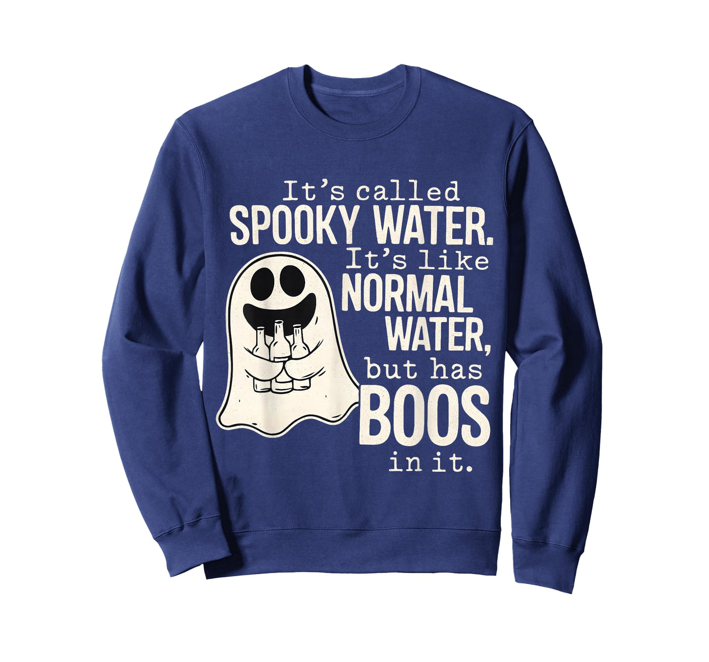Spooky Water Funny Halloween Ghost Boo Pun T-Shirt