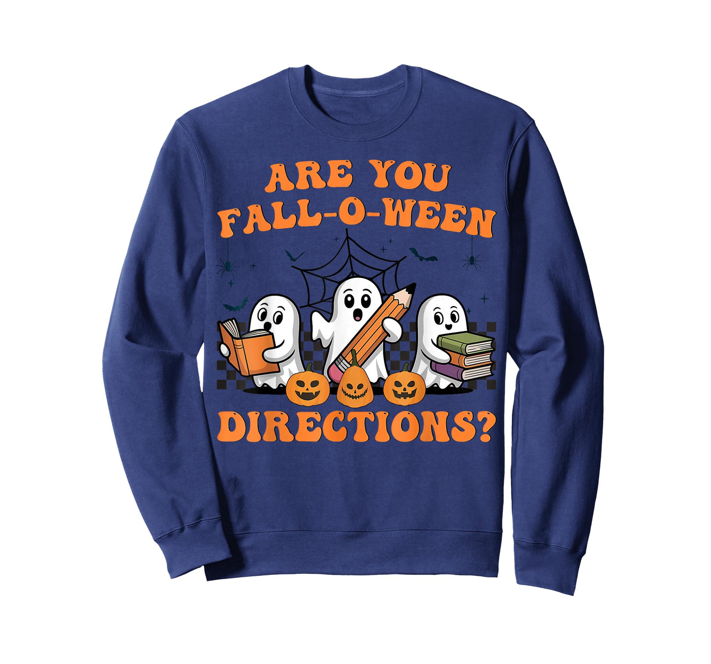 are You Fall O Ween Directions Halloween Teacher Ghosts T-Shirt