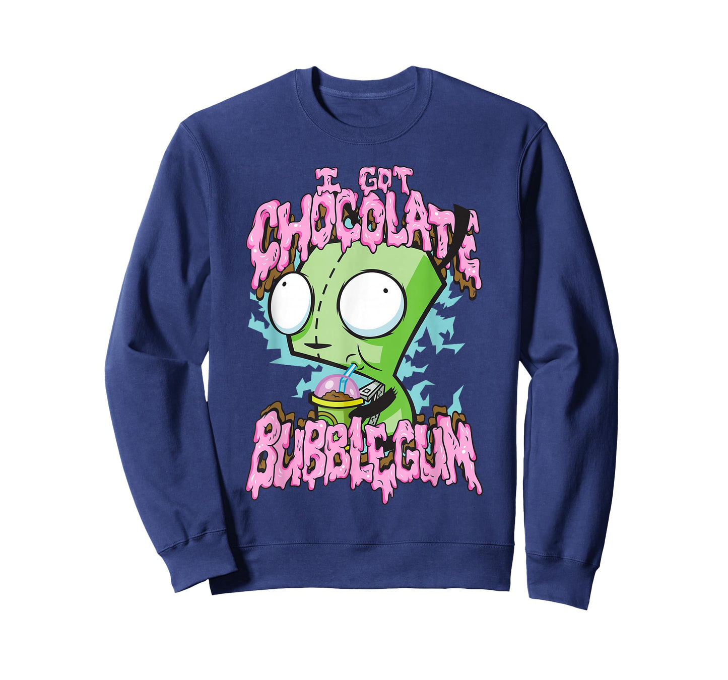 Invader Zim I Got Chocolate Bubblegum Gir In Dog Costume T-Shirt