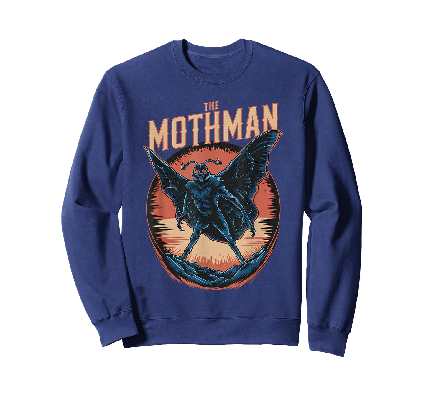 Moth Man Meme Cryptid Creature Monster Retro Mothman T-Shirt